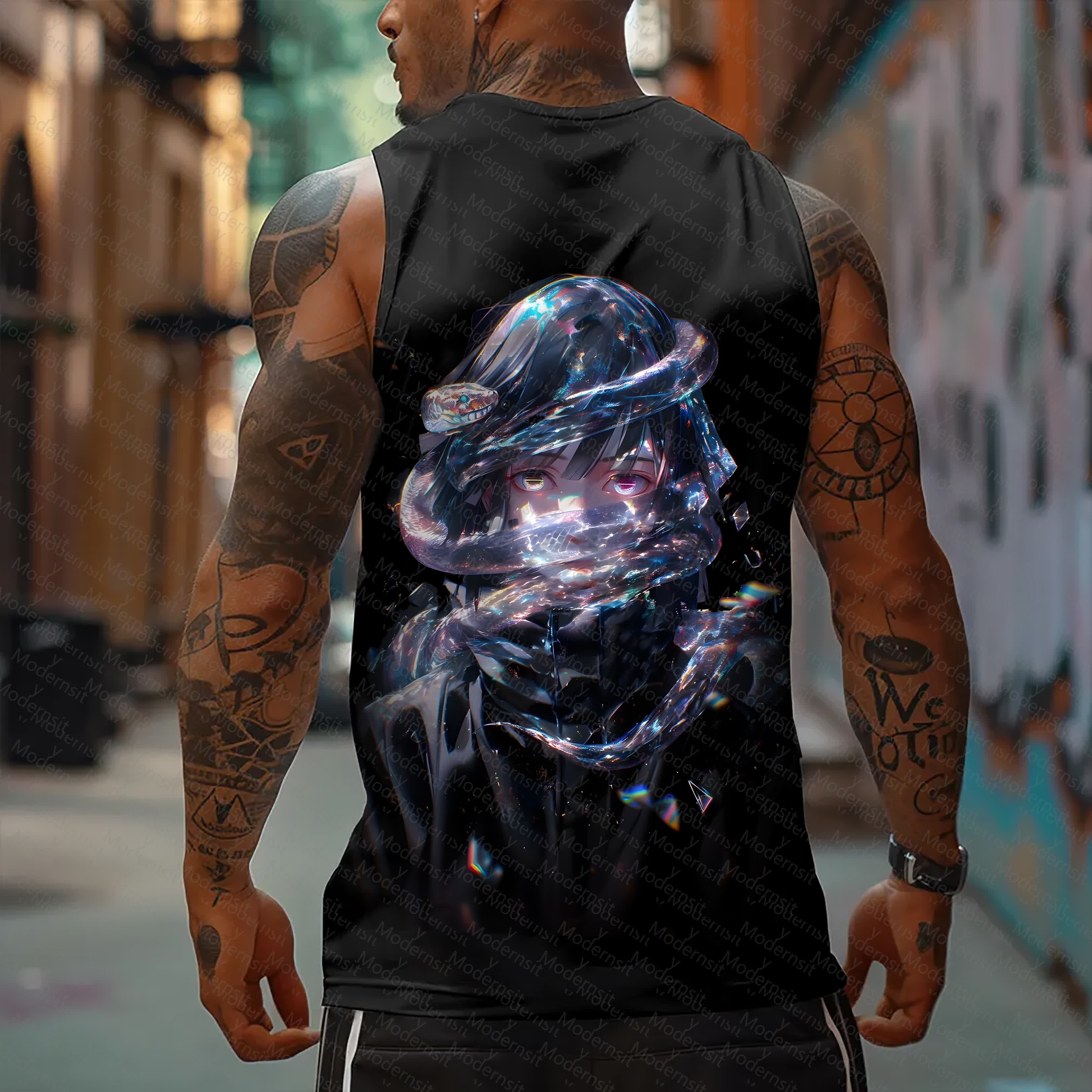 Unisex  “Comicssoul” Casual Anime  Tank Top