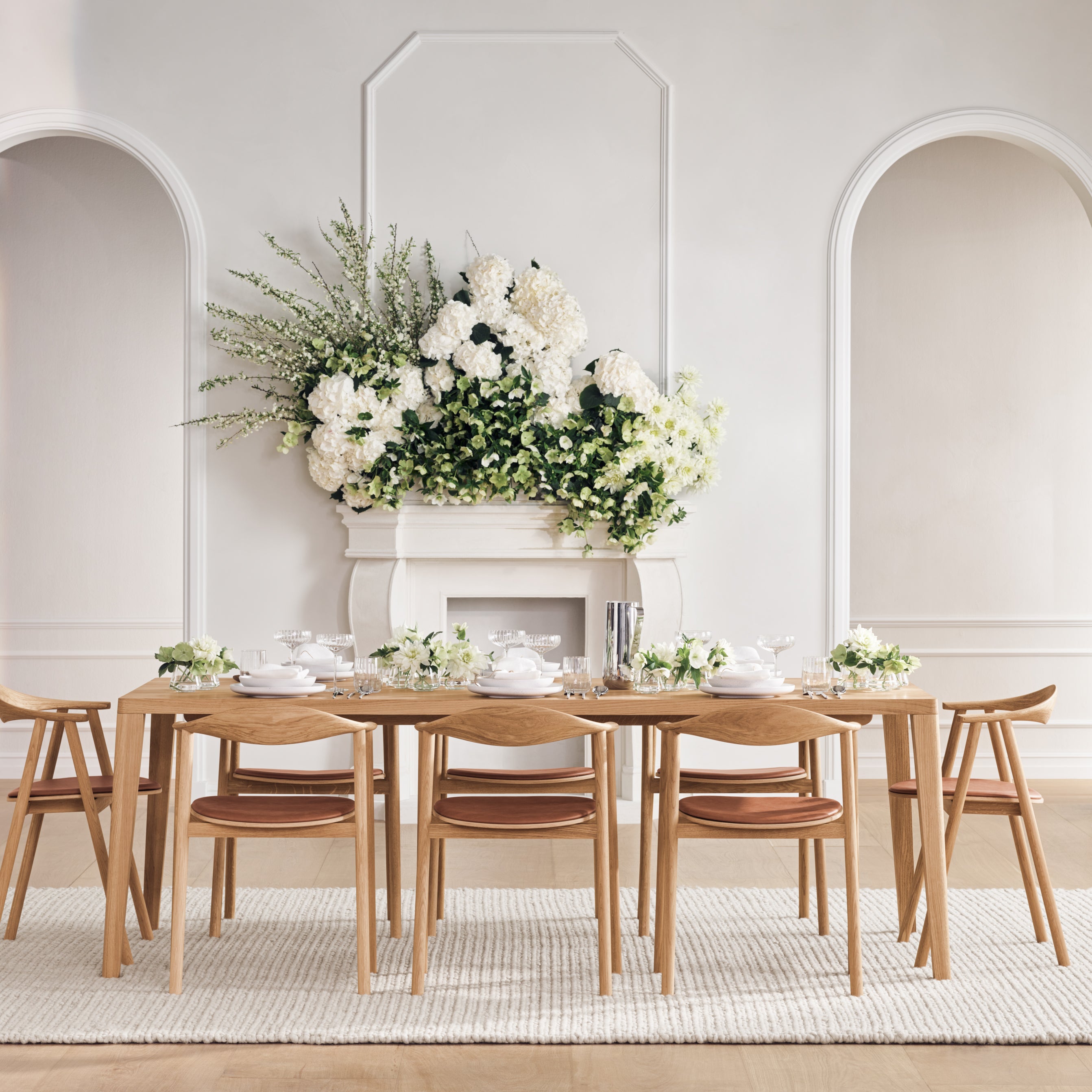 Bolia Graceful Eettafel - B 220 cm - Geolied Eiken