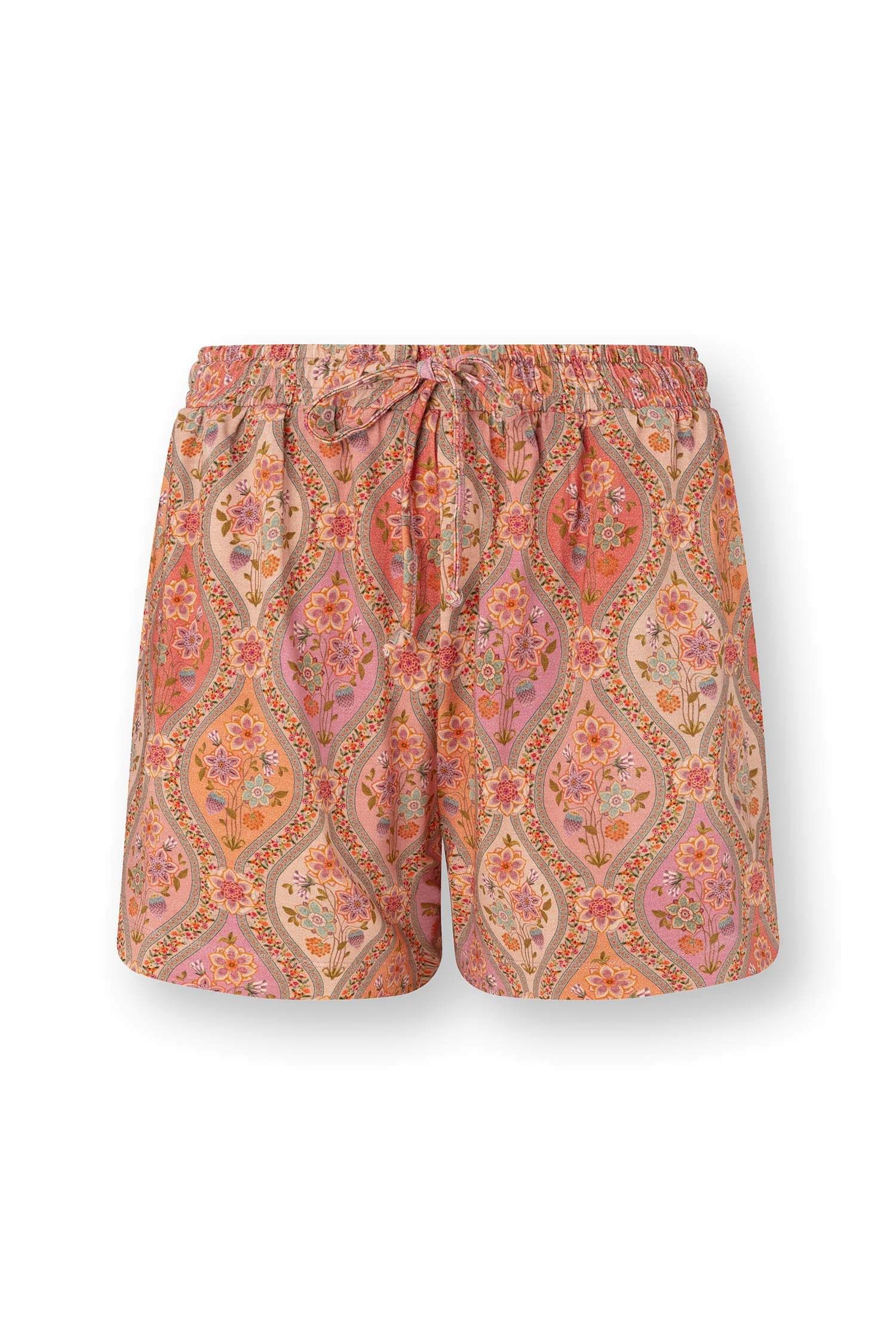 Bob Short Trousers Ornamento Orange