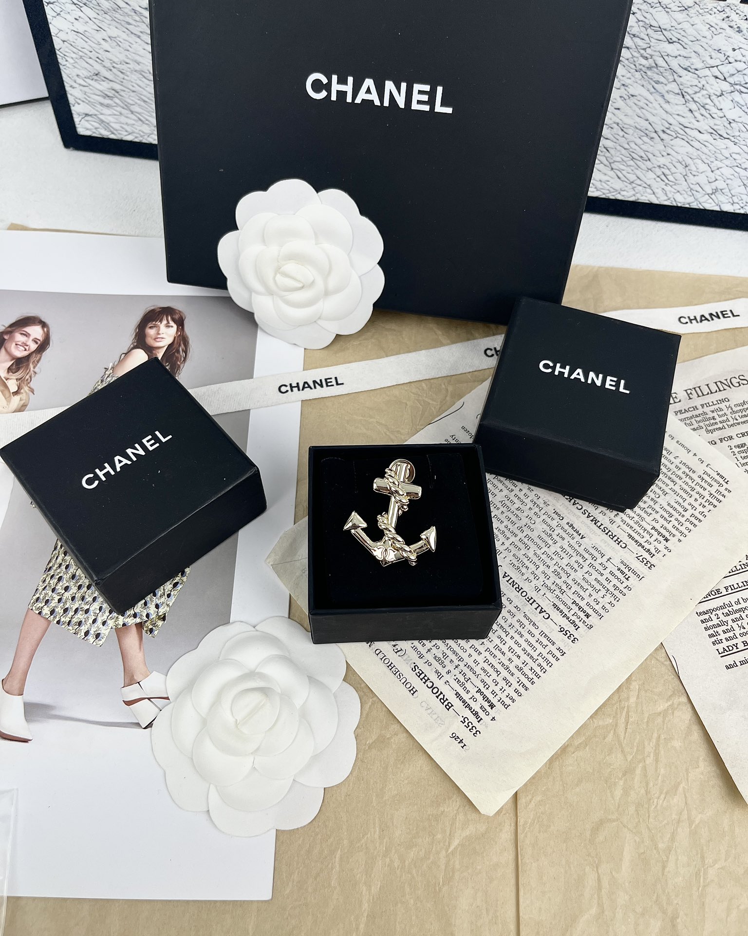Chanel Anchor Brooch - Original Replica Club