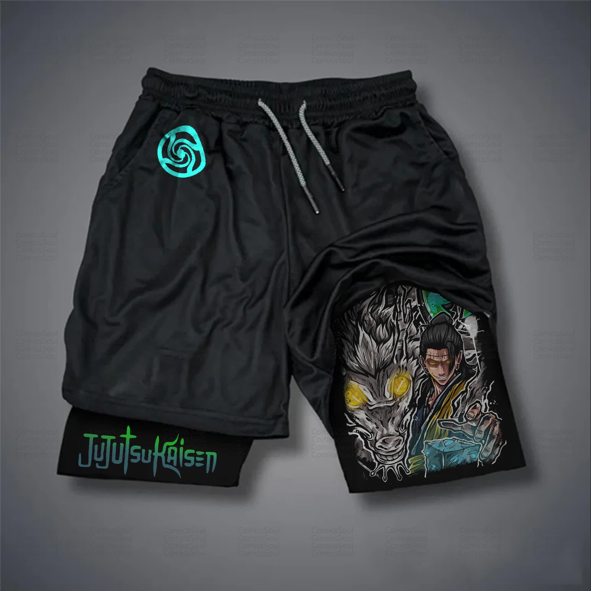 Unisex Casual Anime Streetwear Shorts 丨Comicssoul