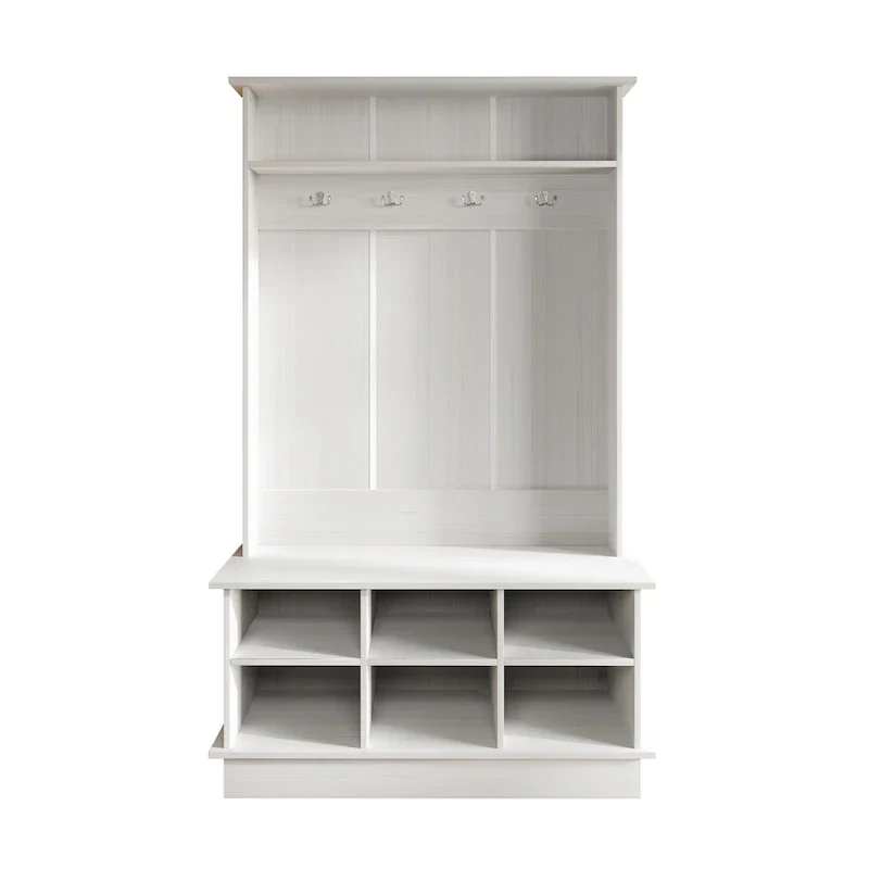 CraftPorch Contemporary Hall Tree with Storage Solutions