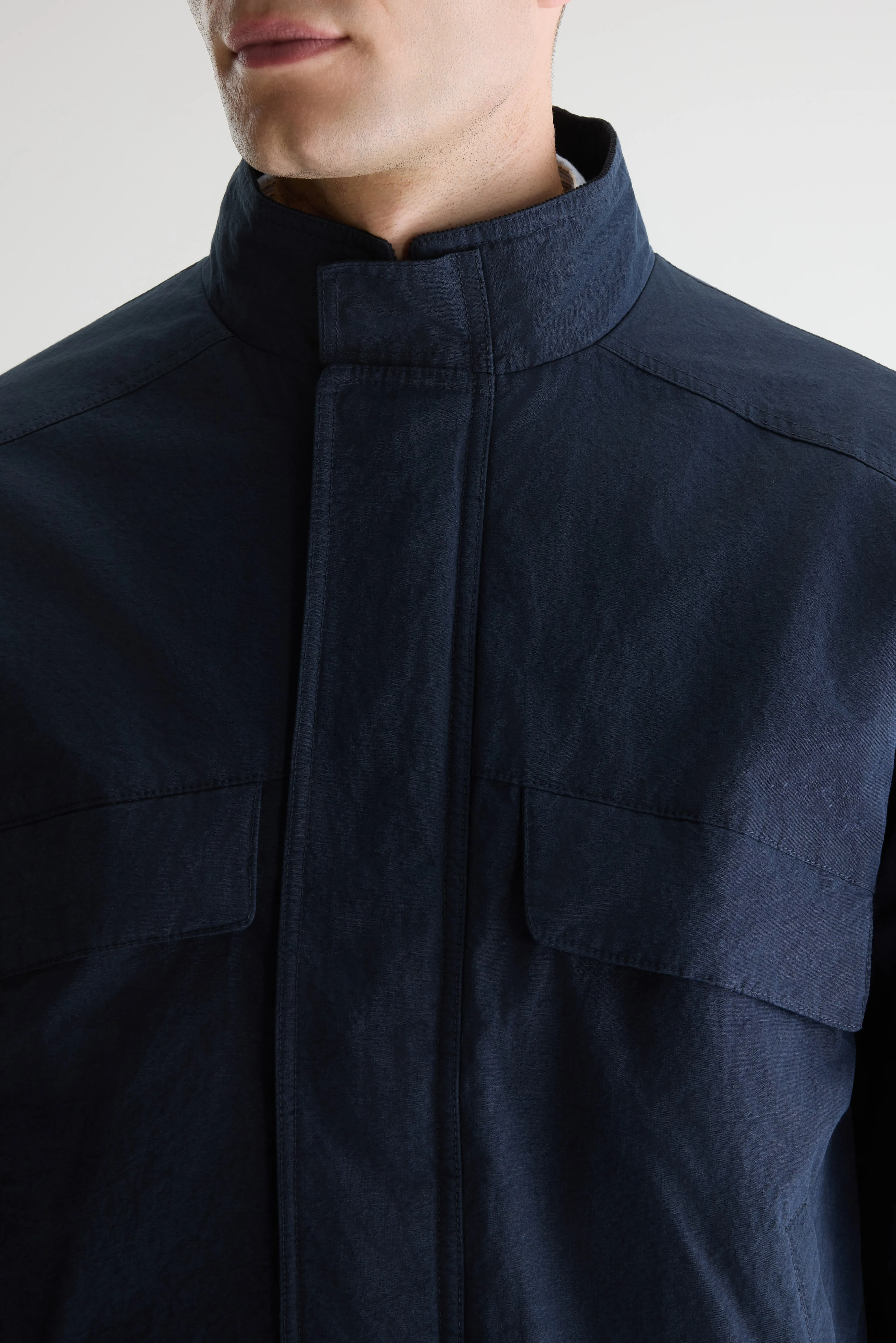 Bellerose Jabon relaxed jacket  (261 / M / NAVY)