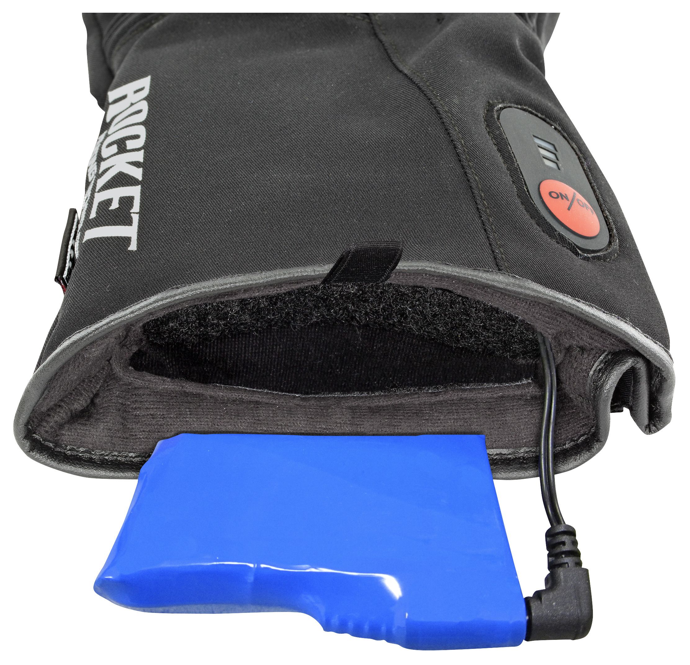 SportsBikeShop Joe Rocket 7V Rocket Burner Heated Gloves