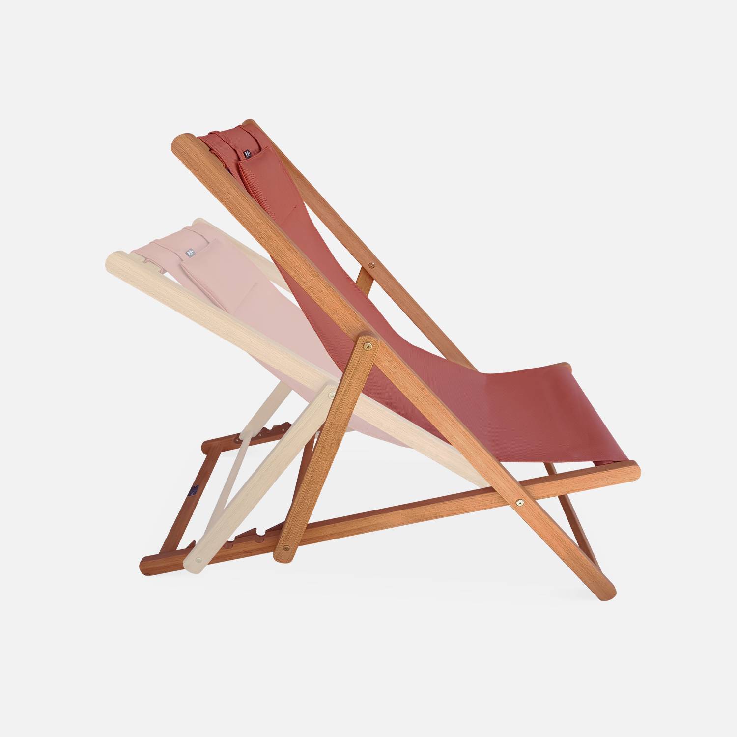 Creus - Silla plegable de madera de eucalipto, set de 2