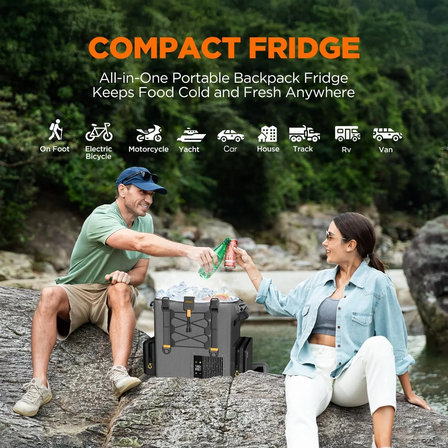 Litheli FrozenPack 16L Backpack Refrigerator Freezer - U20 - Image 9 Litheli FrozenPack 16L Backpack Refrigerator Freezer - U20 - Image 9