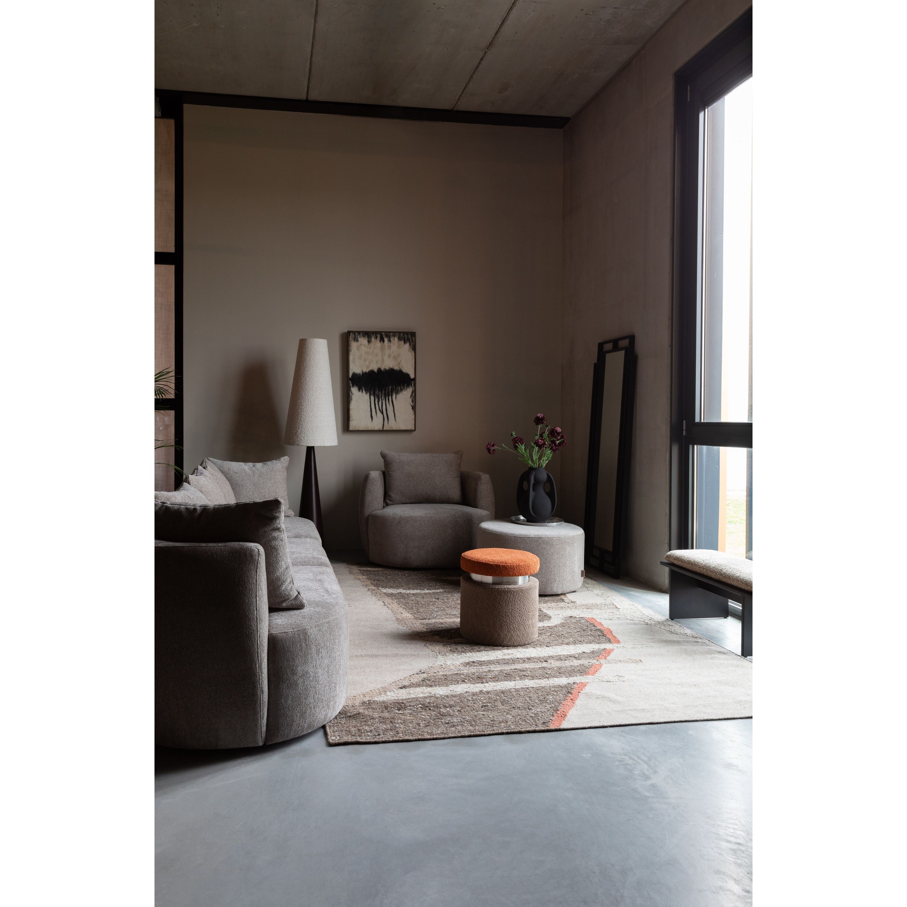 Dutchbone Rocca Fauteuil Cappuccino - Lichtbruin