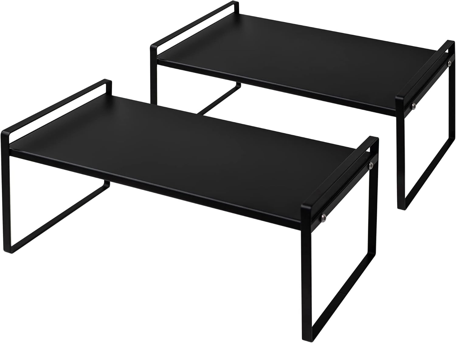 Nxconsu 2 Pack Cabinet Shelf Organizer 16.1