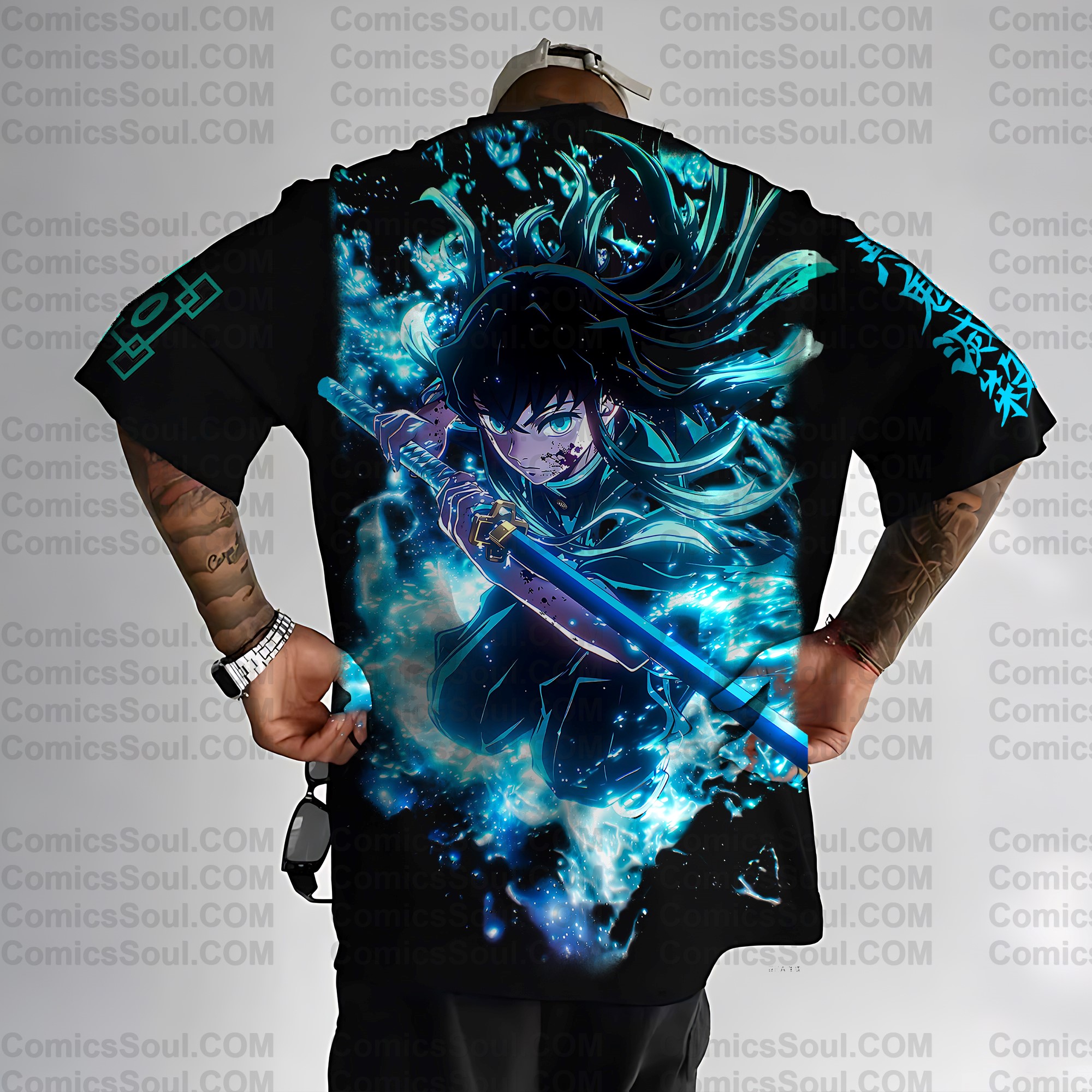 Unisex Anime Inspired Vintage T-Shirt| KNY