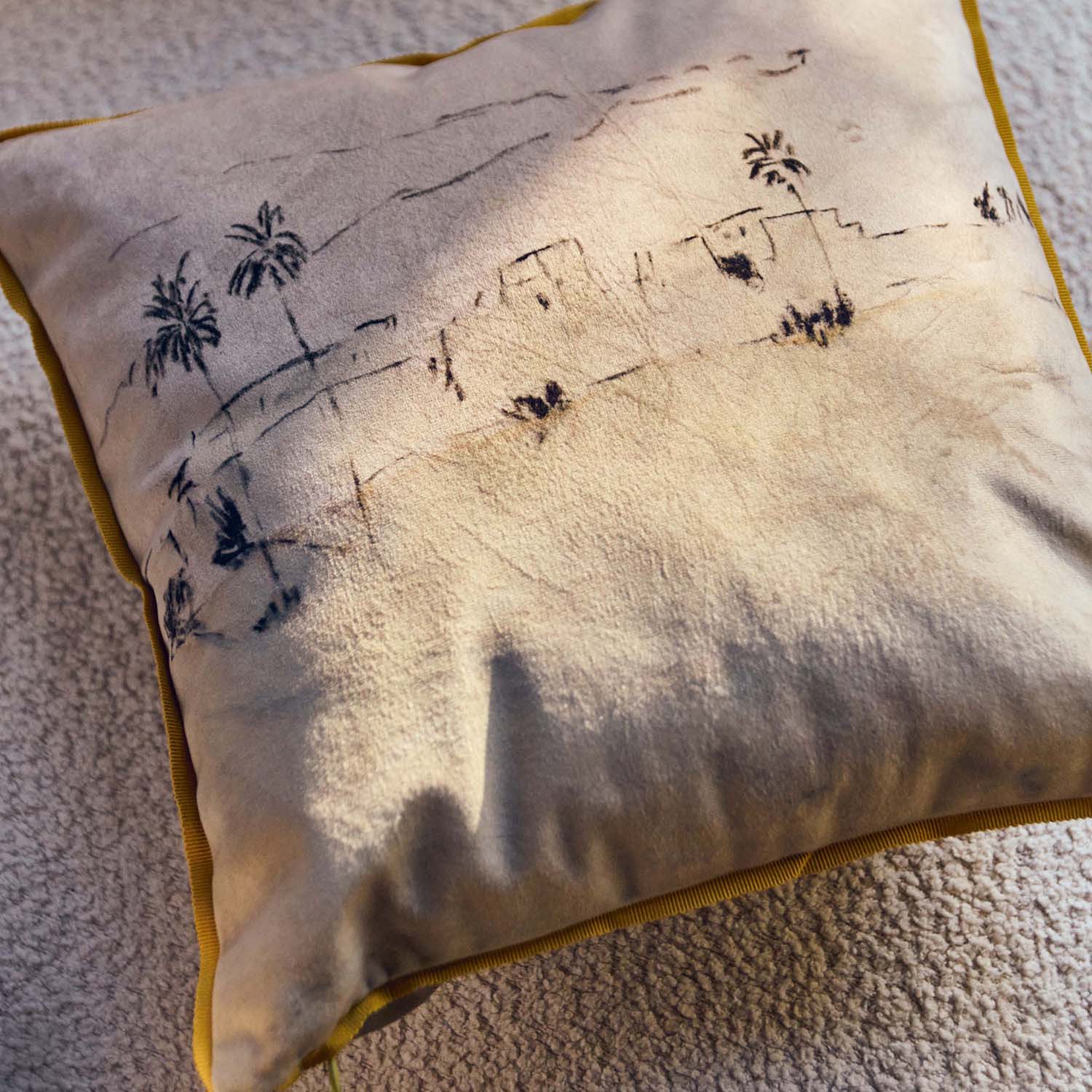 Promenade Velvet Cushion