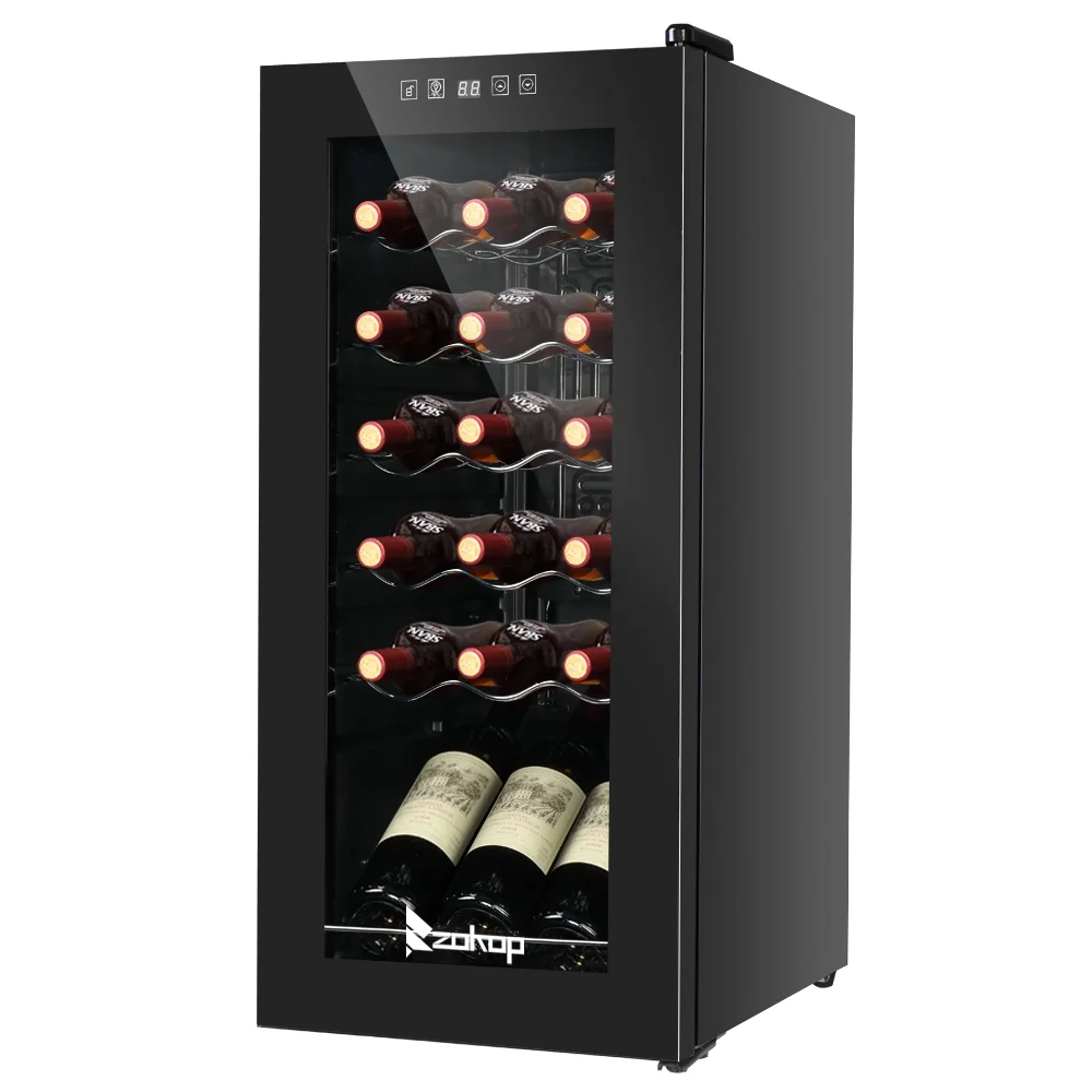 Ktaxon 18 Bottle Compressor Wine Cooler Freestanding Wine Fridge, Fast Cooling, Low Noise - Image 6