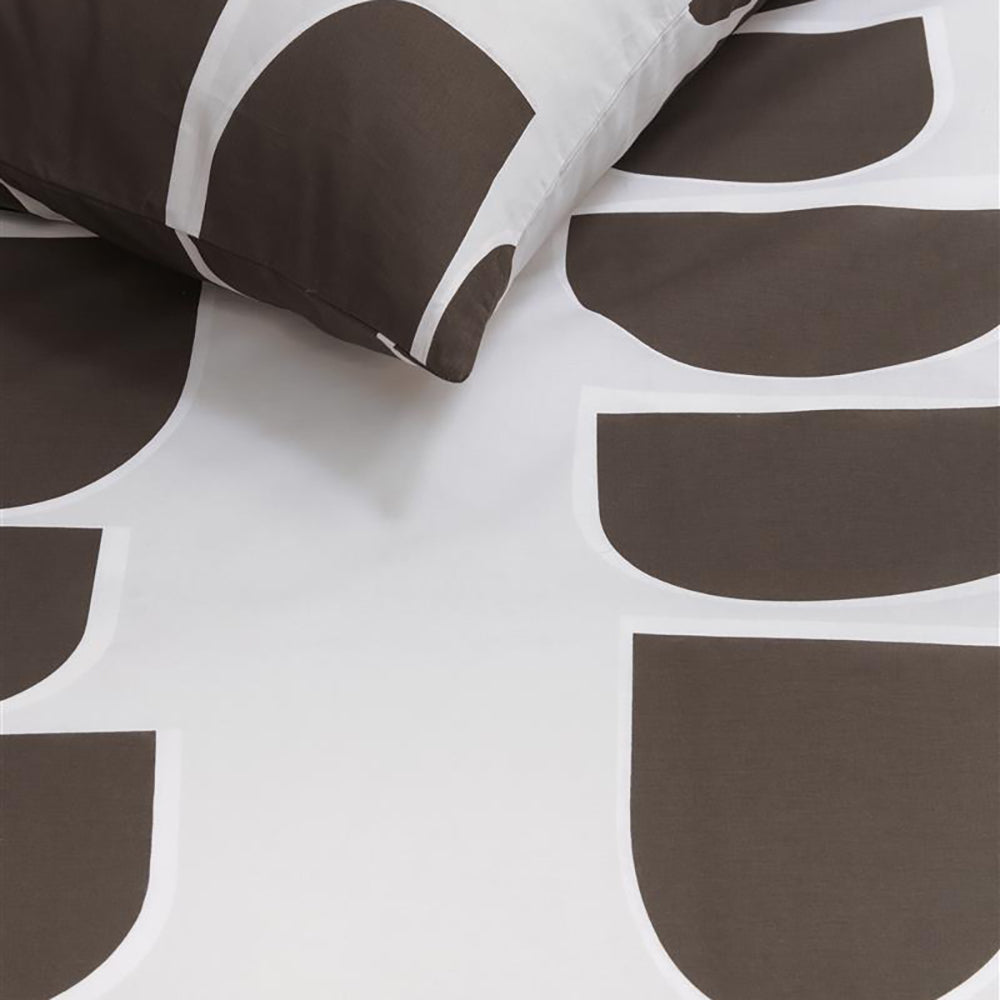 vtwonen Moons Dekbedovertrek 240 x 200/220 cm - Bruin