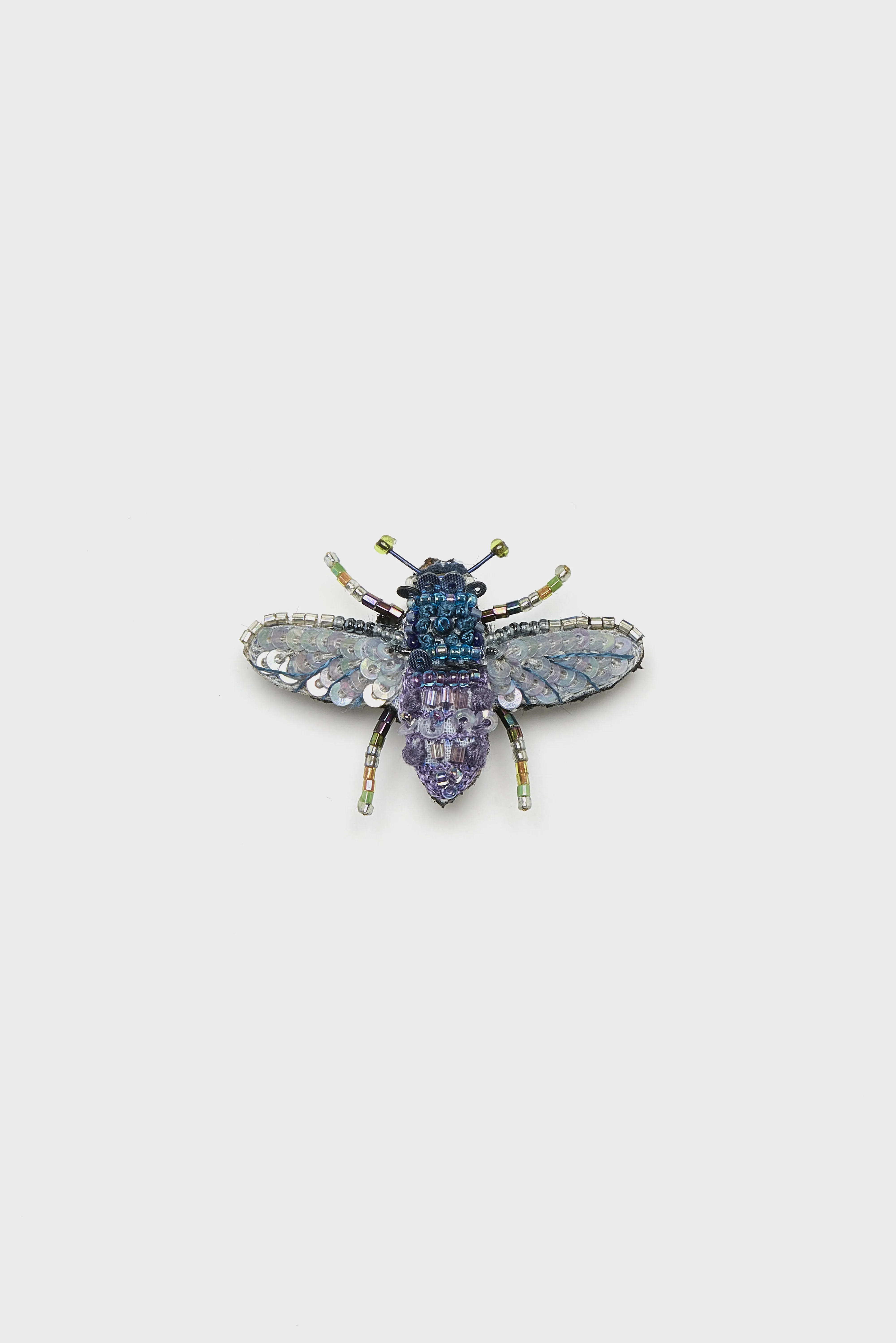 Bellerose Violet Carpenter Bee Brooch Pin  (261 / W / BLUE)