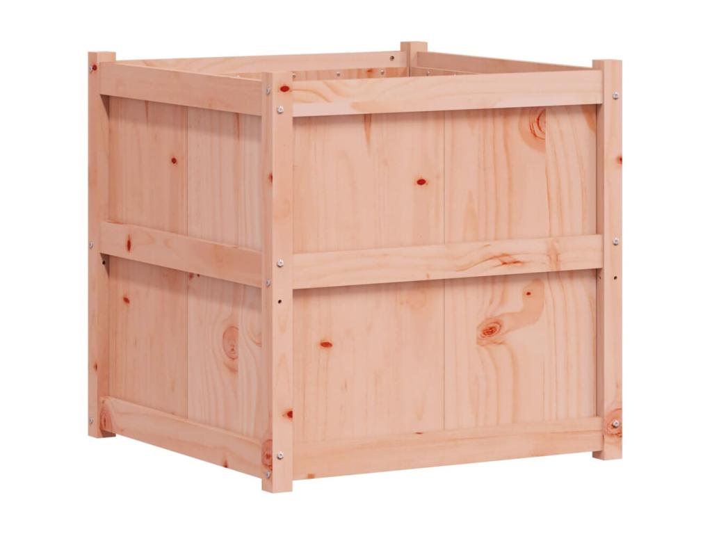 Decoratodo de madera maciza Douglas 70x70x70 cm