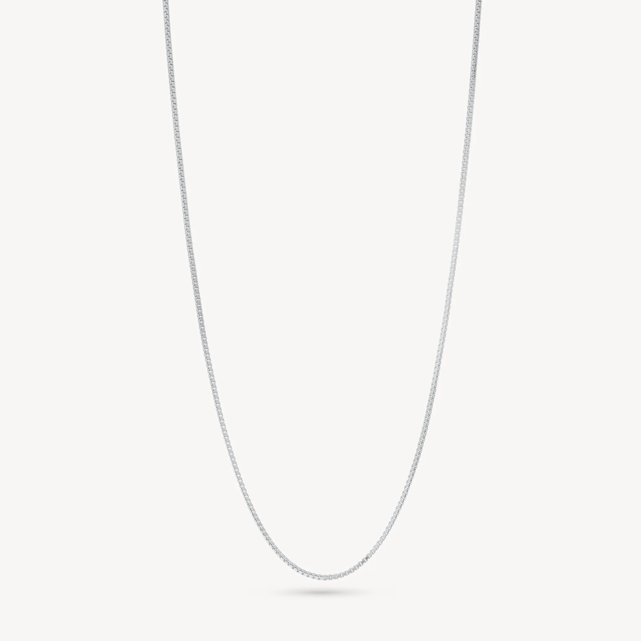 Box Chain Slider Necklace