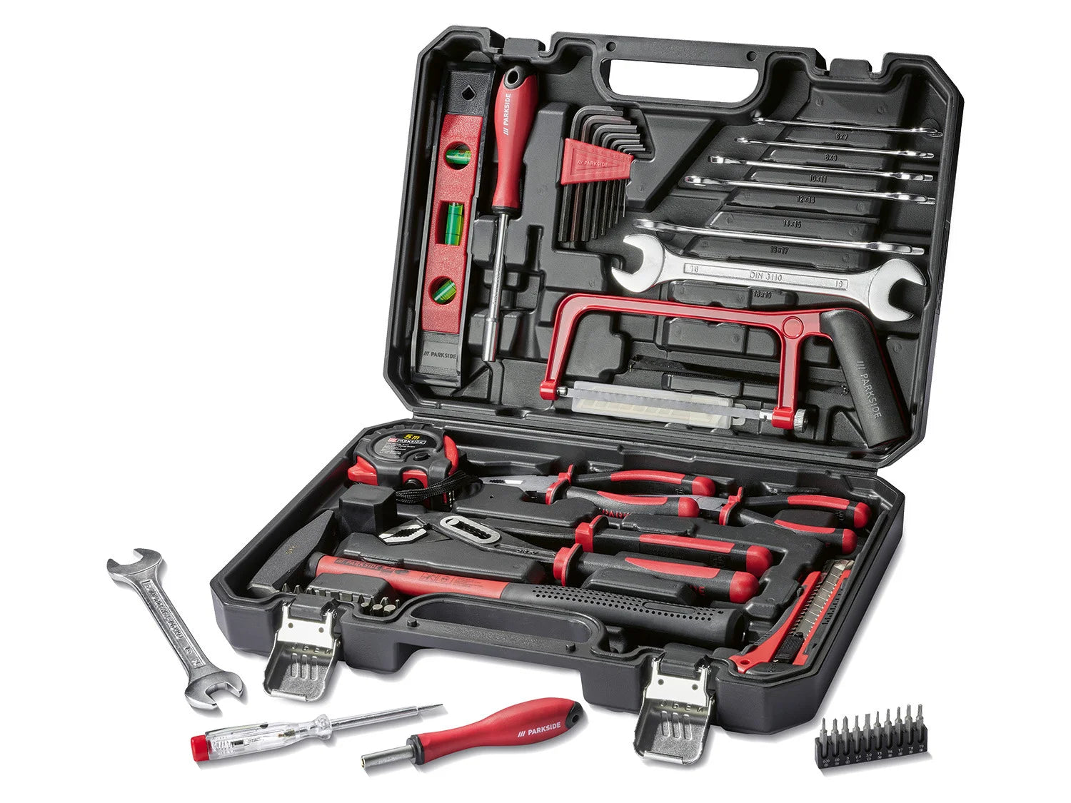 PARKSIDE tool case, 64 pieces