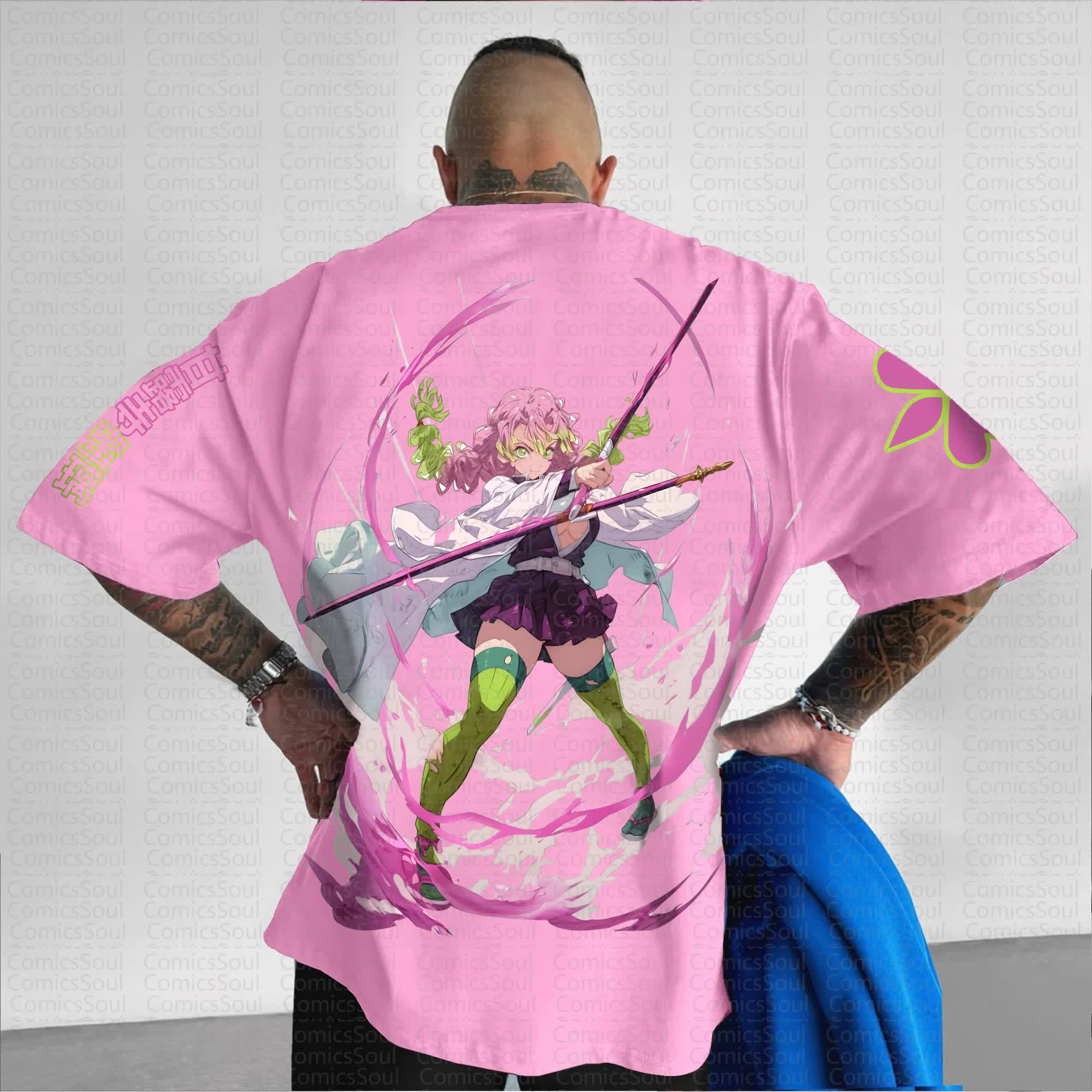 Unisex Anime Inspired Vintage T-Shirt丨Comicssoul