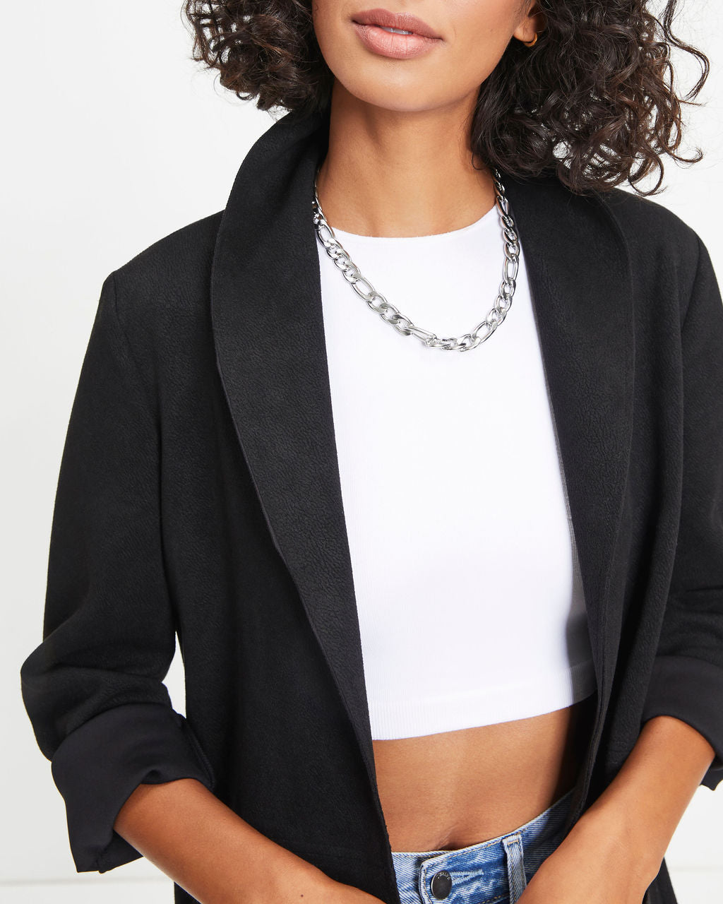 Vancouver Pocketed Coat - Black - Se7enfashion