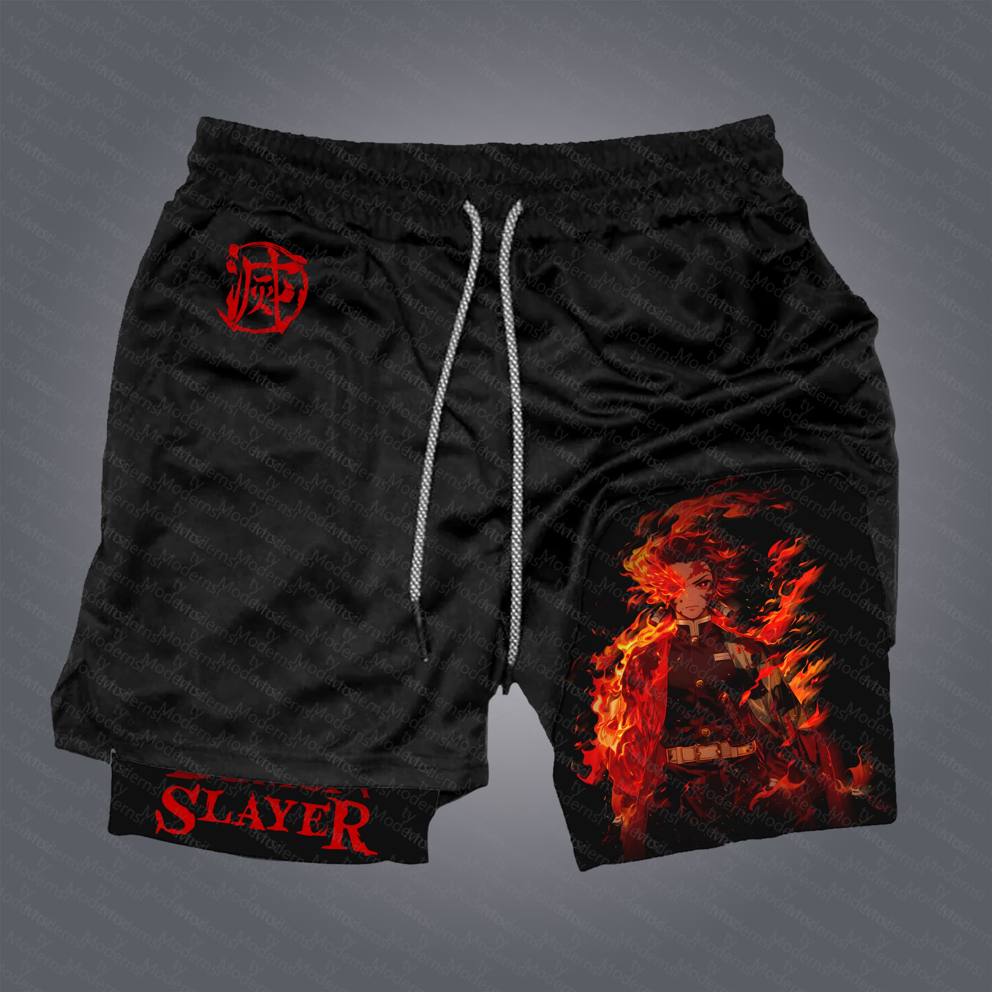 Unisex  “Comicssoul” Casual Anime Streetwear Shorts