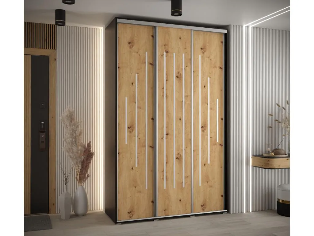 ARMARIO CON PUERTAS BATIENTES 235.2/160/45 3 puertas MGRP85392