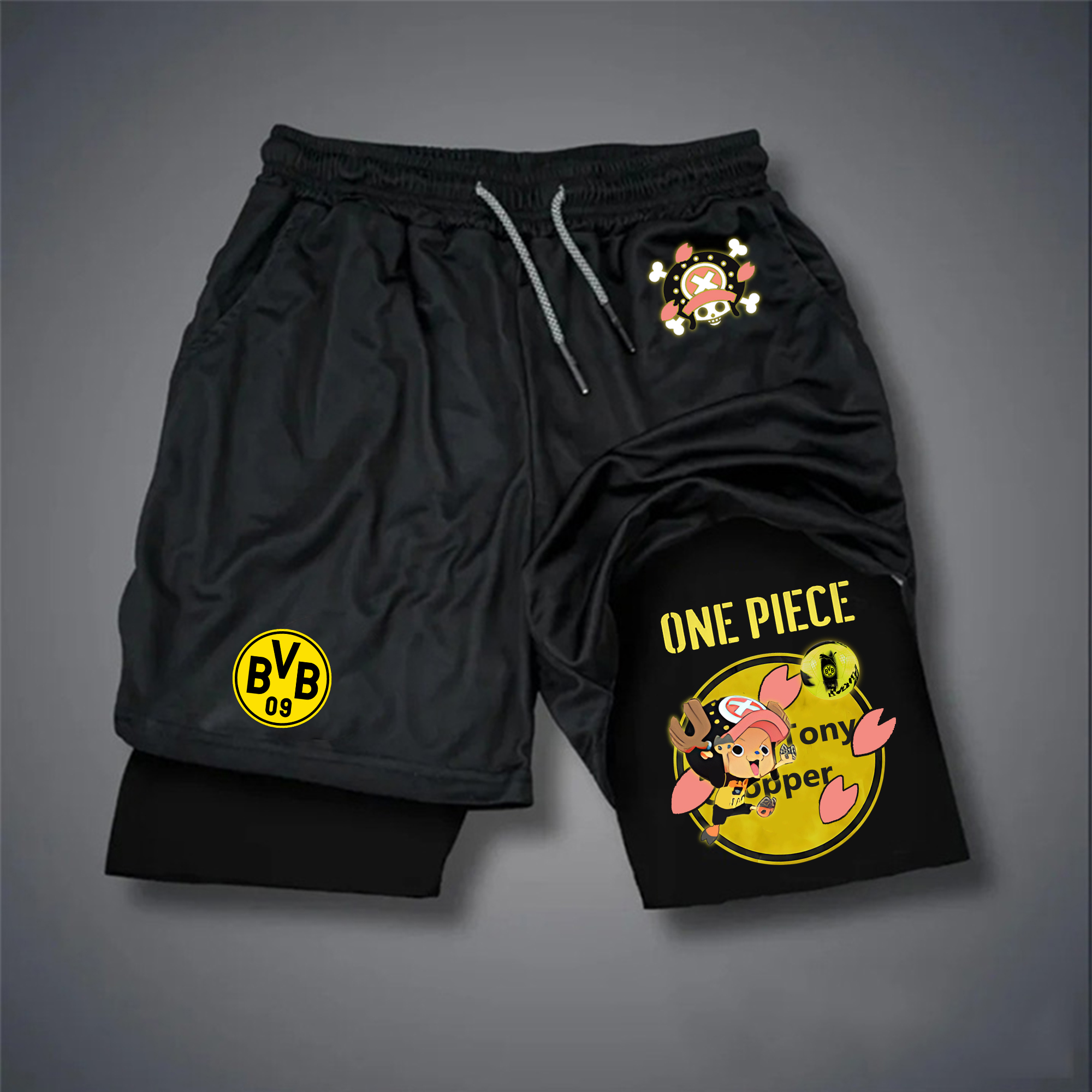Unisex Vintage  Shorts | Borussia Dortmund x Comicssoul