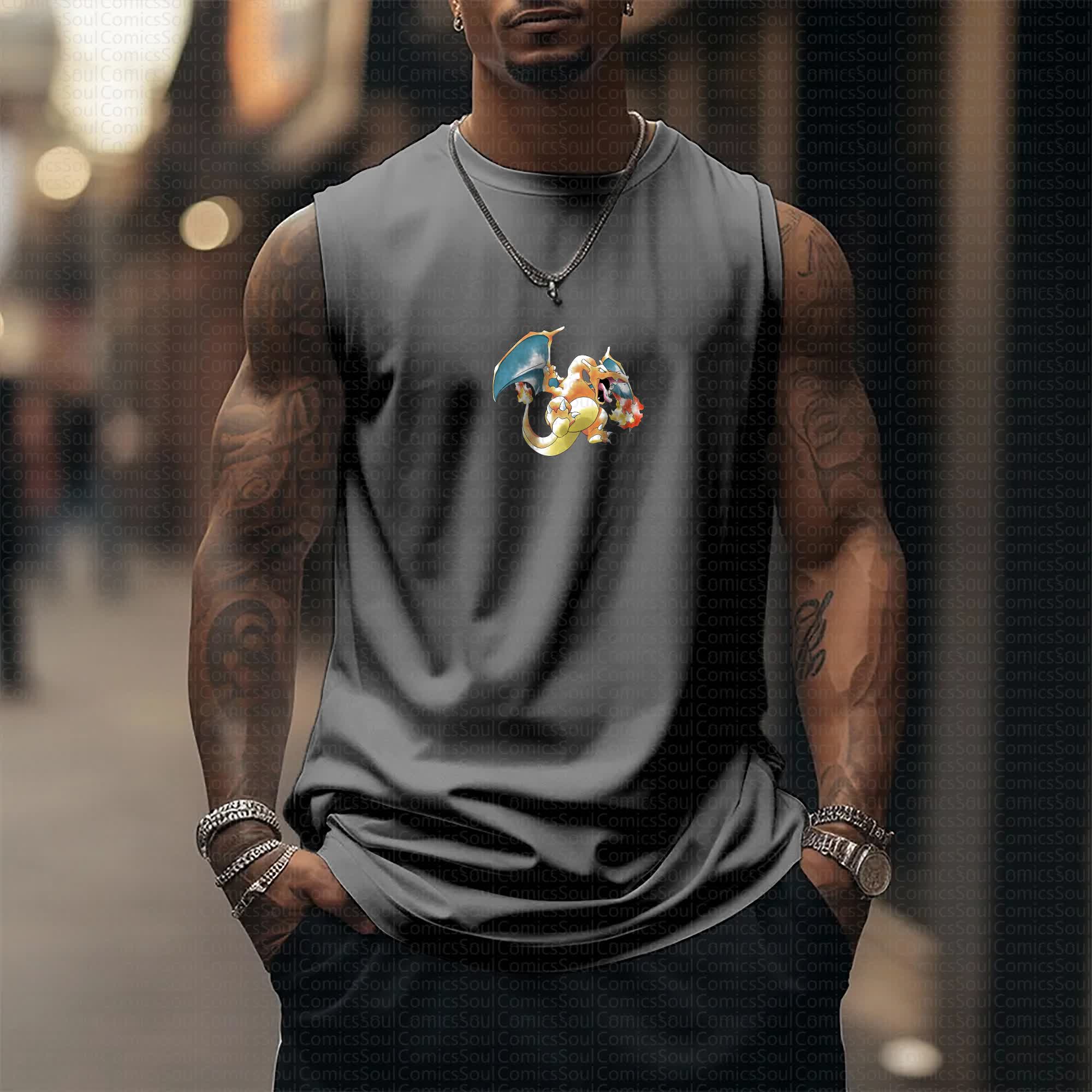 Unisex “Comicssoul” Casual Anime  Tank Top TeeThreads Sustain the Scene with Custom Apparel