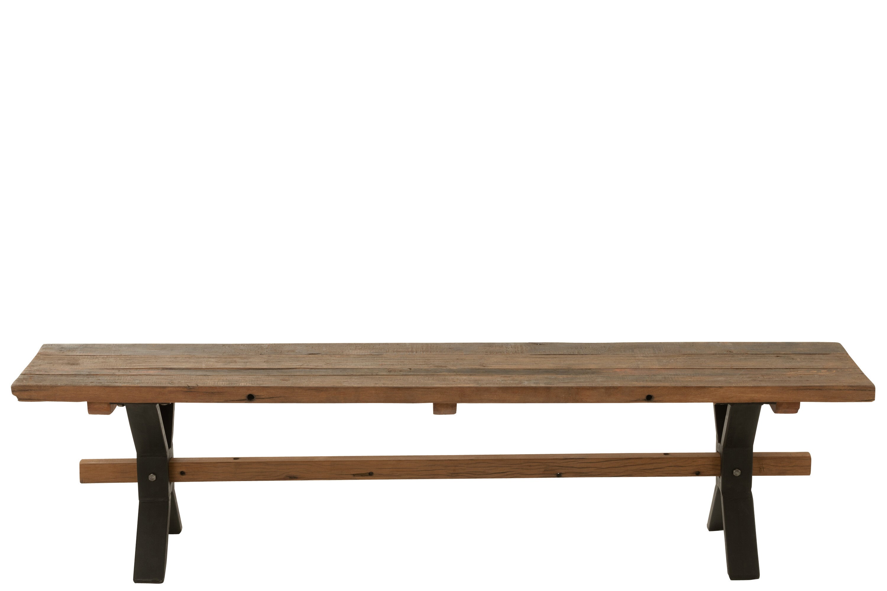 J-Line bank Verouderd - hout - bruin