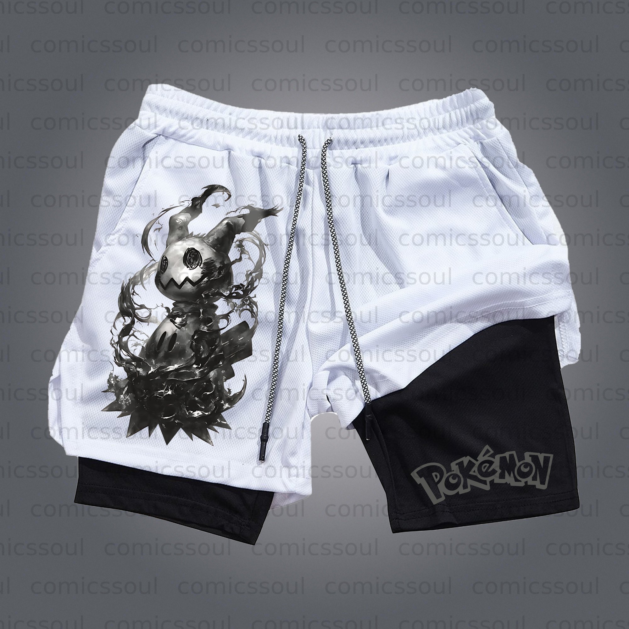 Unisex Casual Anime Streetwear Shorts