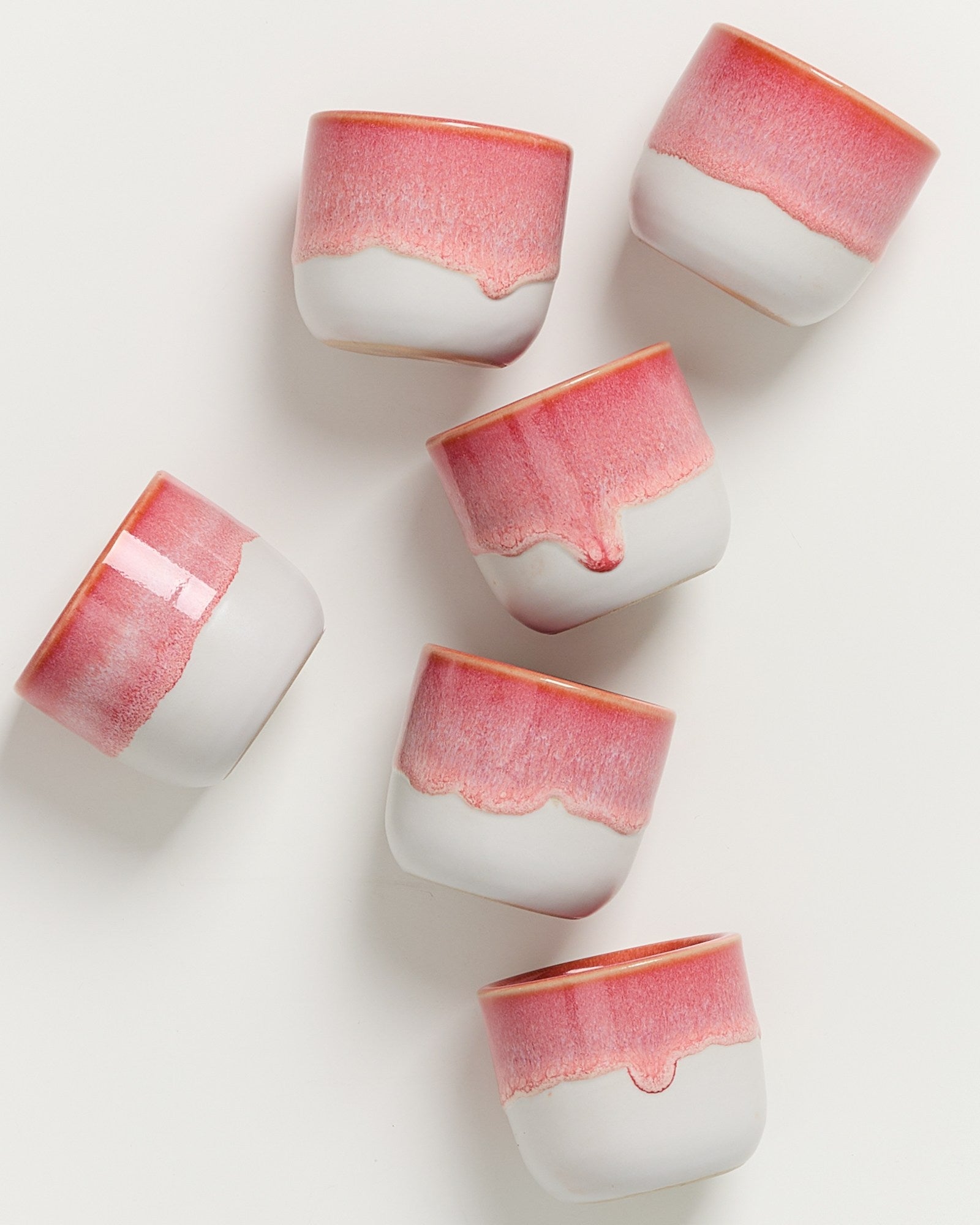 Coimbra Espressobecher pink 6er-Set