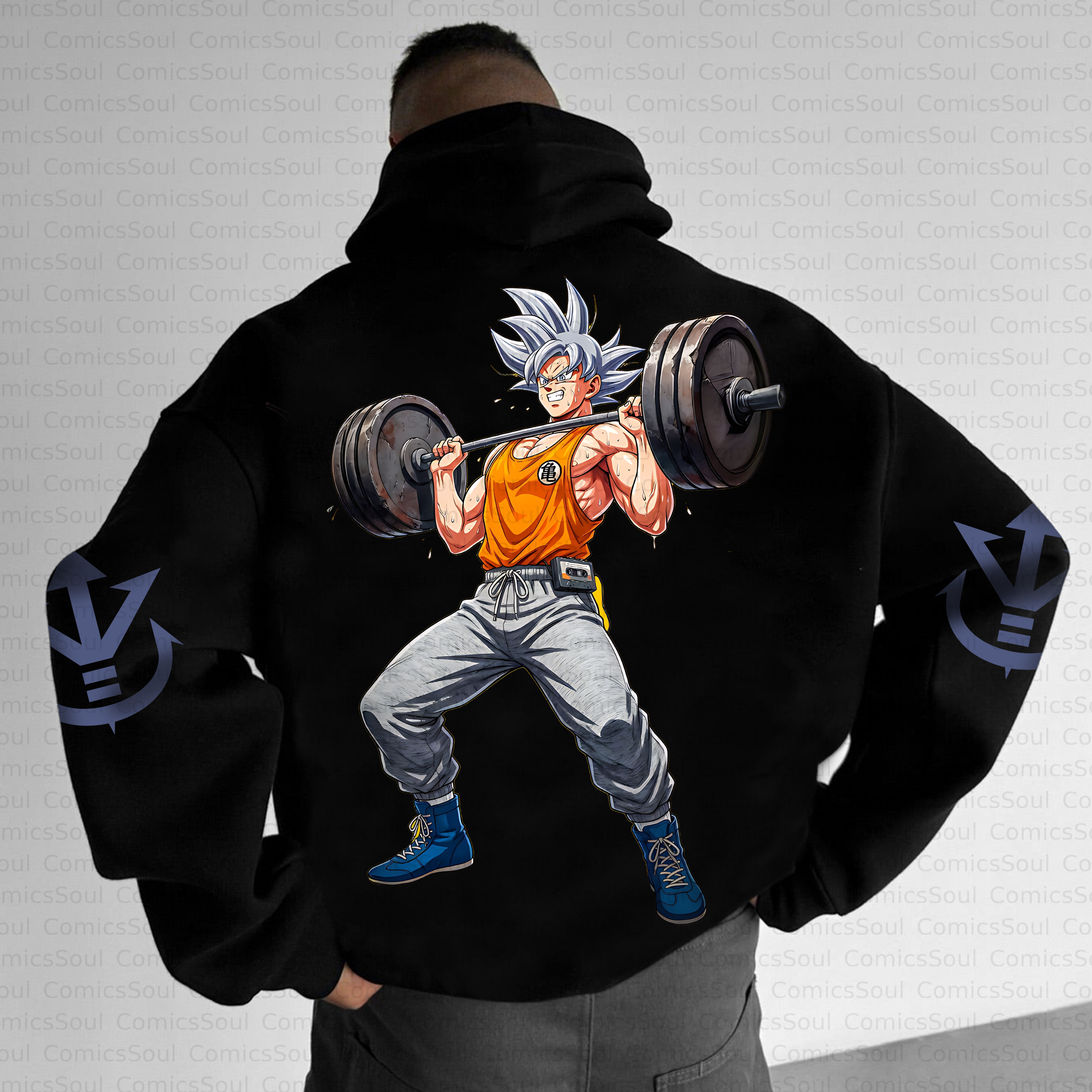 Unisex Anime Inspired Vintage Plush Hoodie