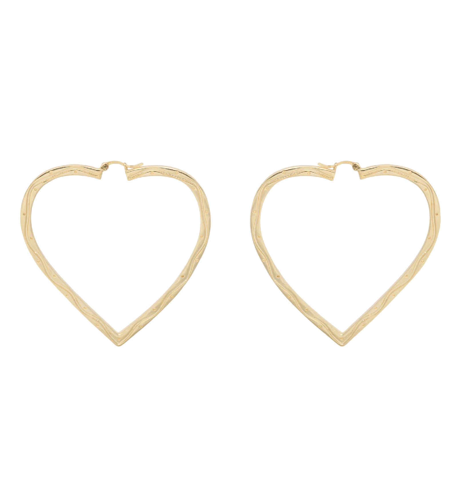 Funky Love Hoop Earrings
