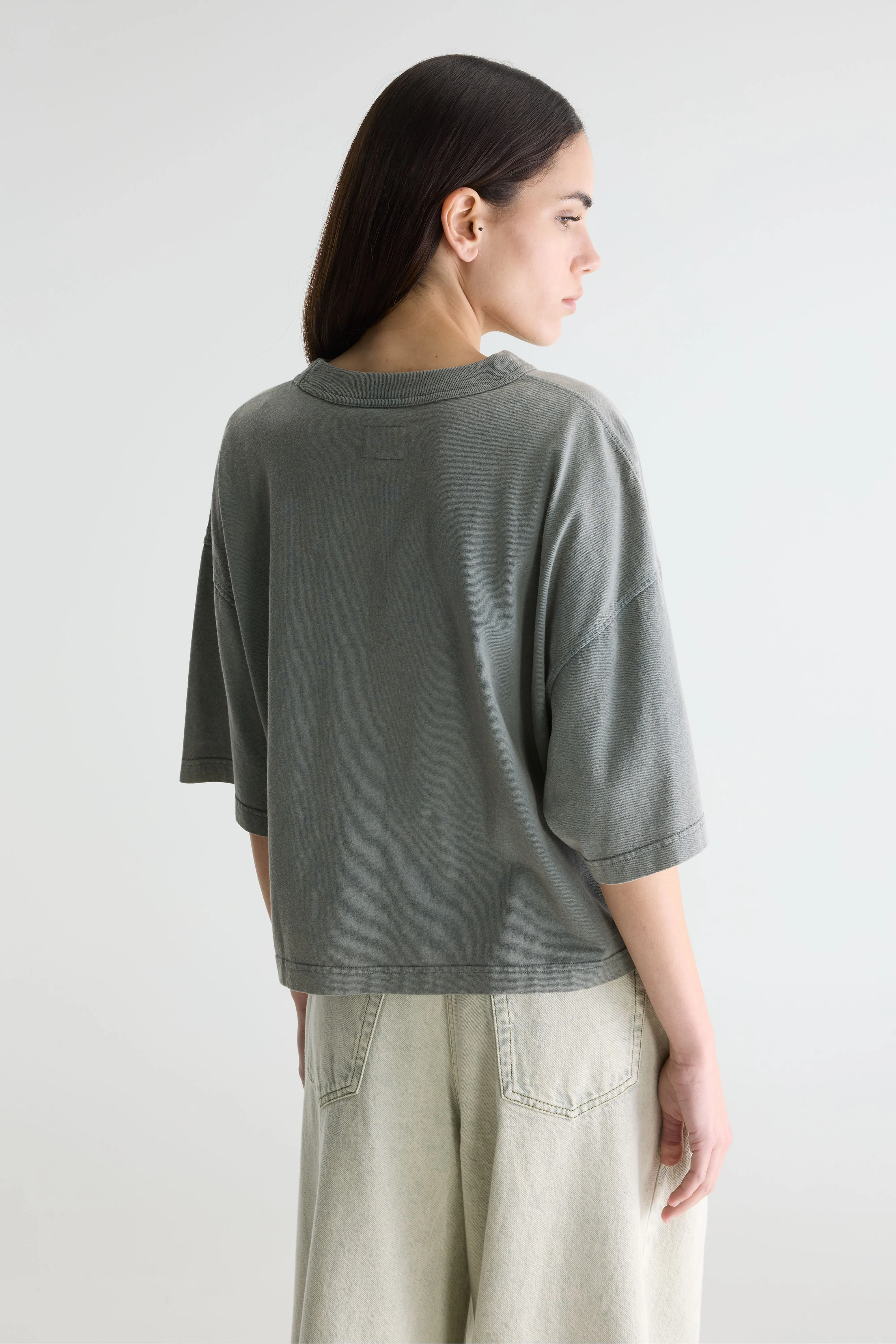 Bellerose Voss short-sleeve t-shirt  (261 / W / OXYD GREY)