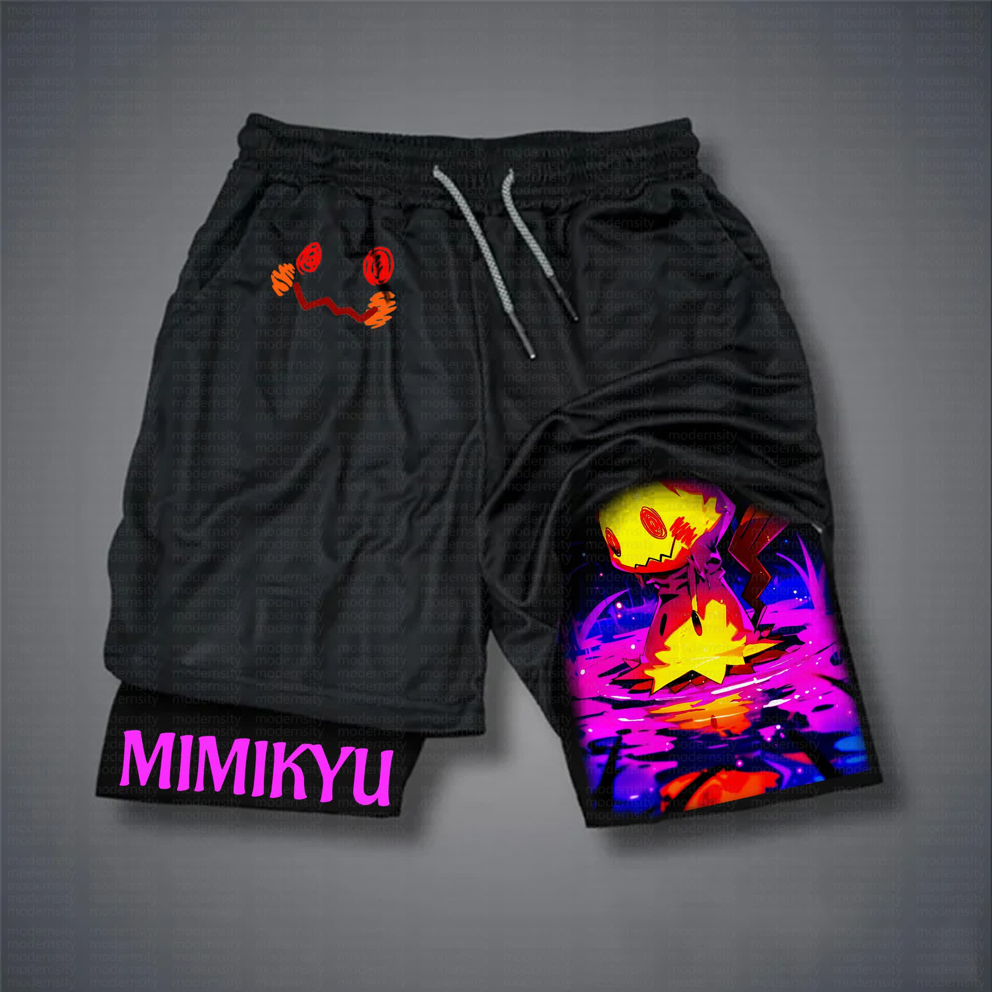 Unisex  “Comicssoul” Casual Anime Streetwear Shorts