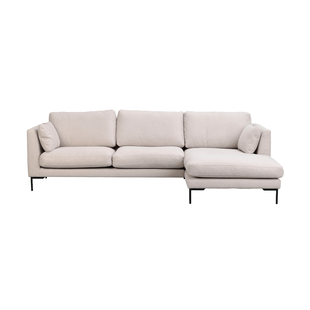 Rowico Home Corwin Hoekbank Beige - Rechts - 270 cm