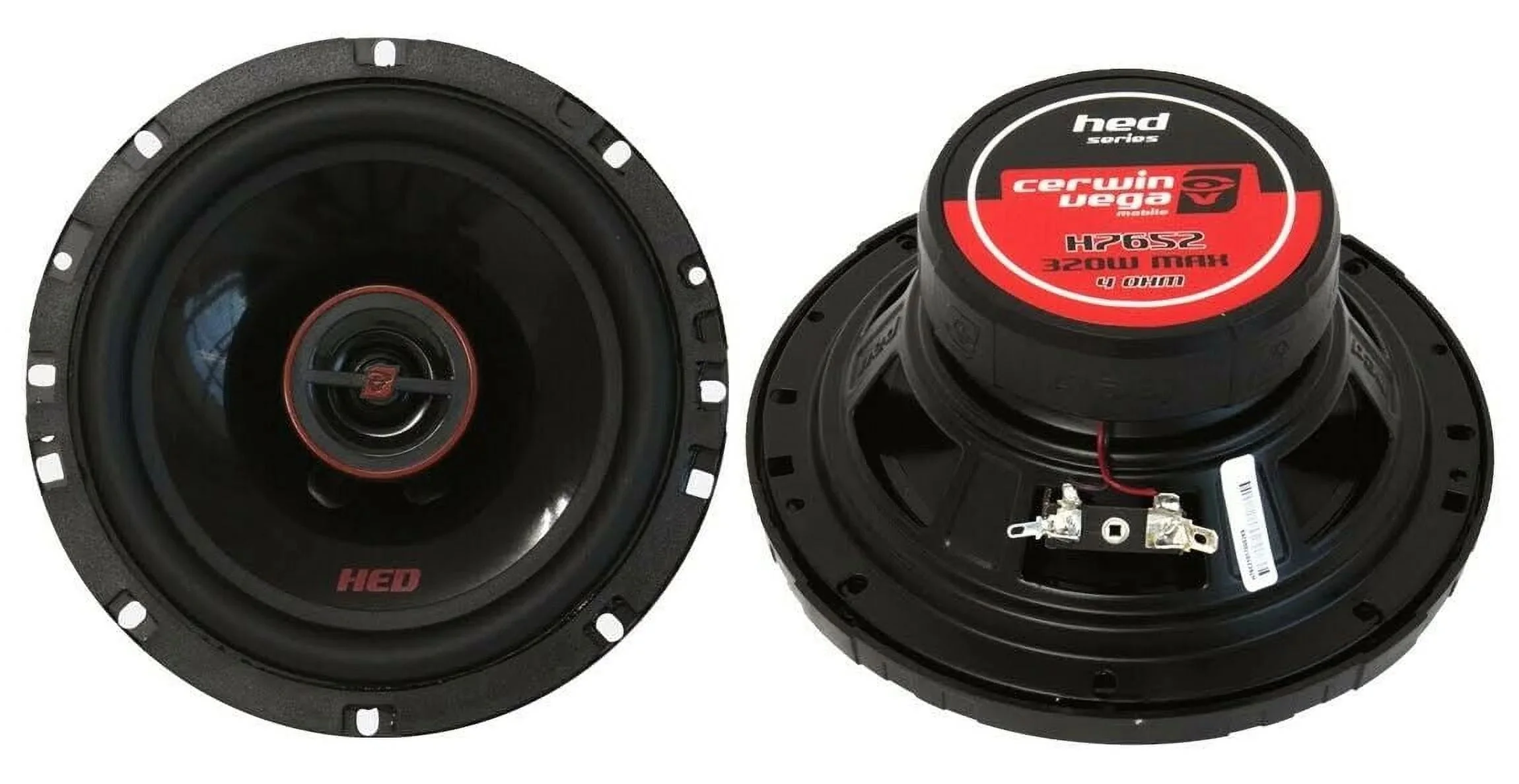 Cerwin Vega HED Series 6.5 in Component And 2-Way Coaxial Car Speaker Systems - H765C + H7652 - Image 6 Cerwin Vega HED Series 6.5 in Component And 2-Way Coaxial Car Speaker Systems - H765C + H7652 - Image 6