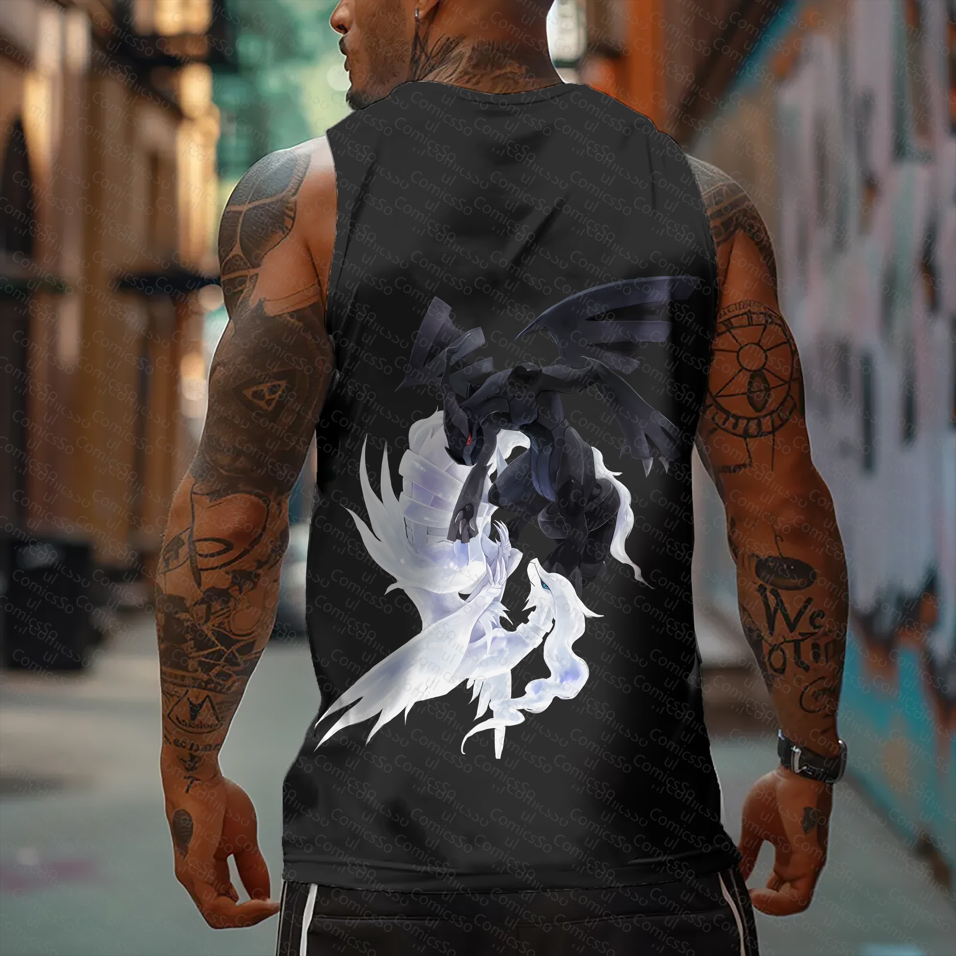Unisex  “Pokemon” Casual Anime  Tank Top