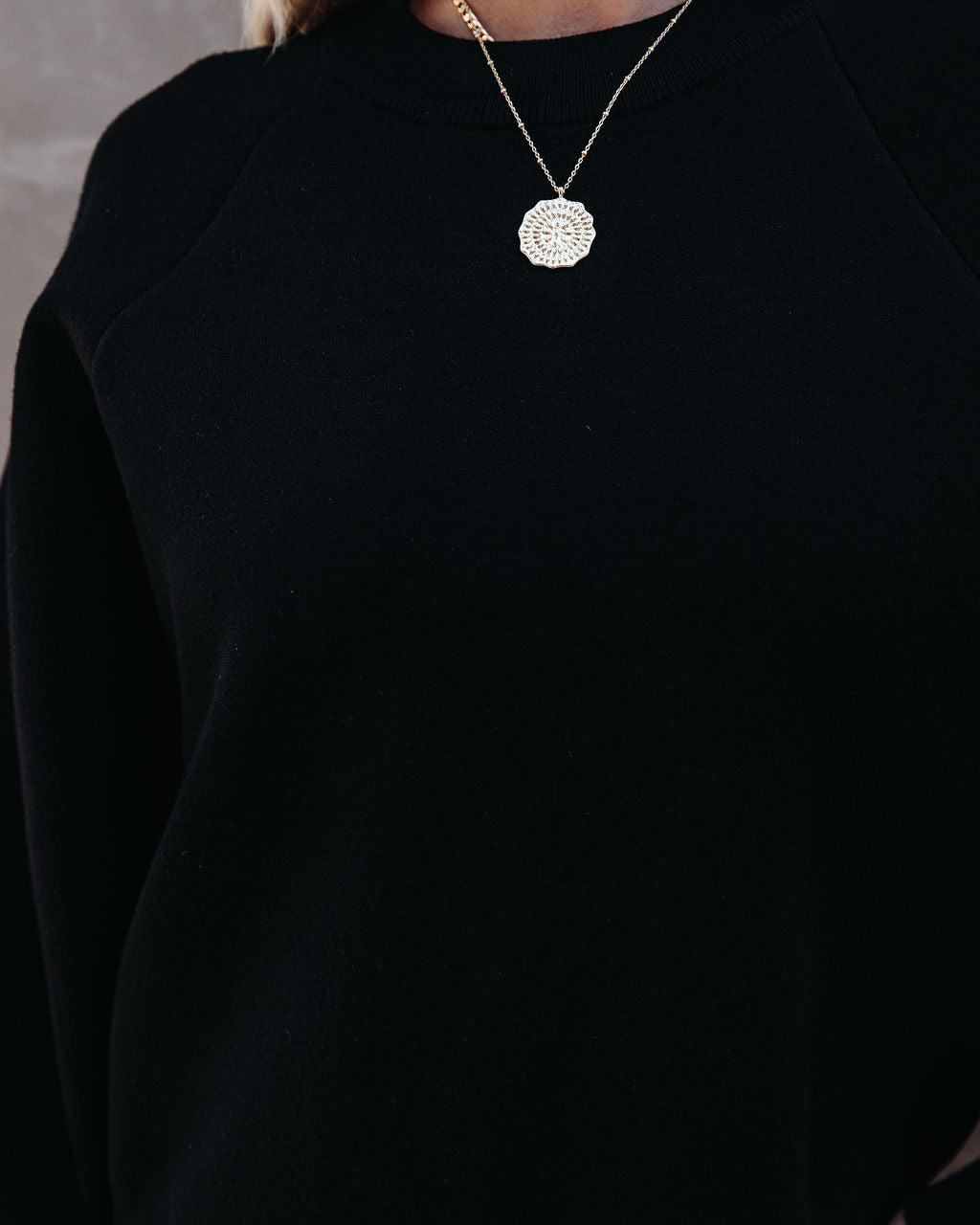 Campfire Knit Sweater - Black - Se7enfashion