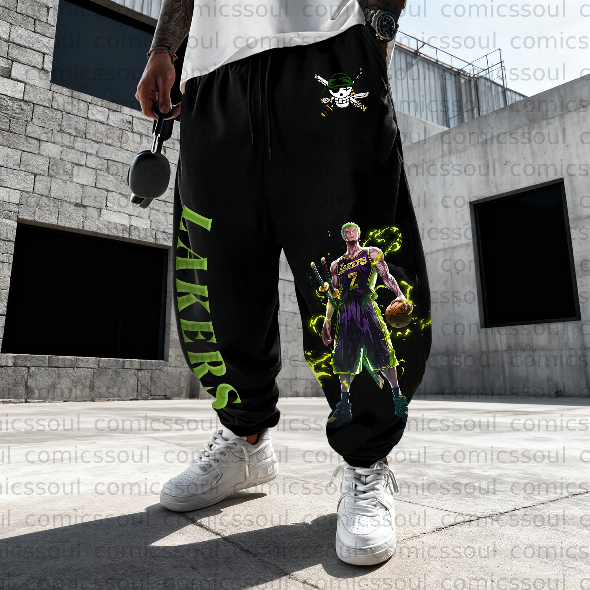 Unisex Anime Inspired Vintage Plush Pants