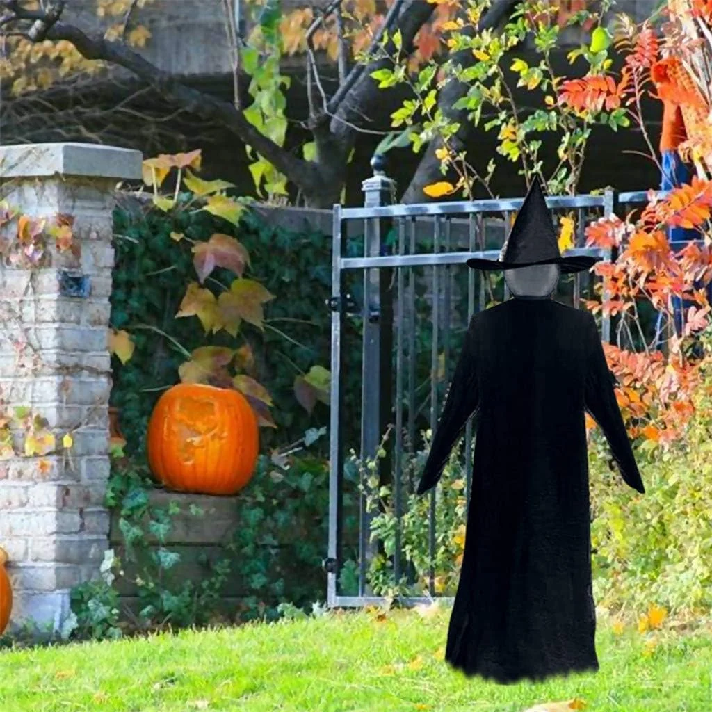 Lighted Halloween Witch Stake - Halloween Witches Decor - Image 7 Lighted Halloween Witch Stake - Halloween Witches Decor - Image 7