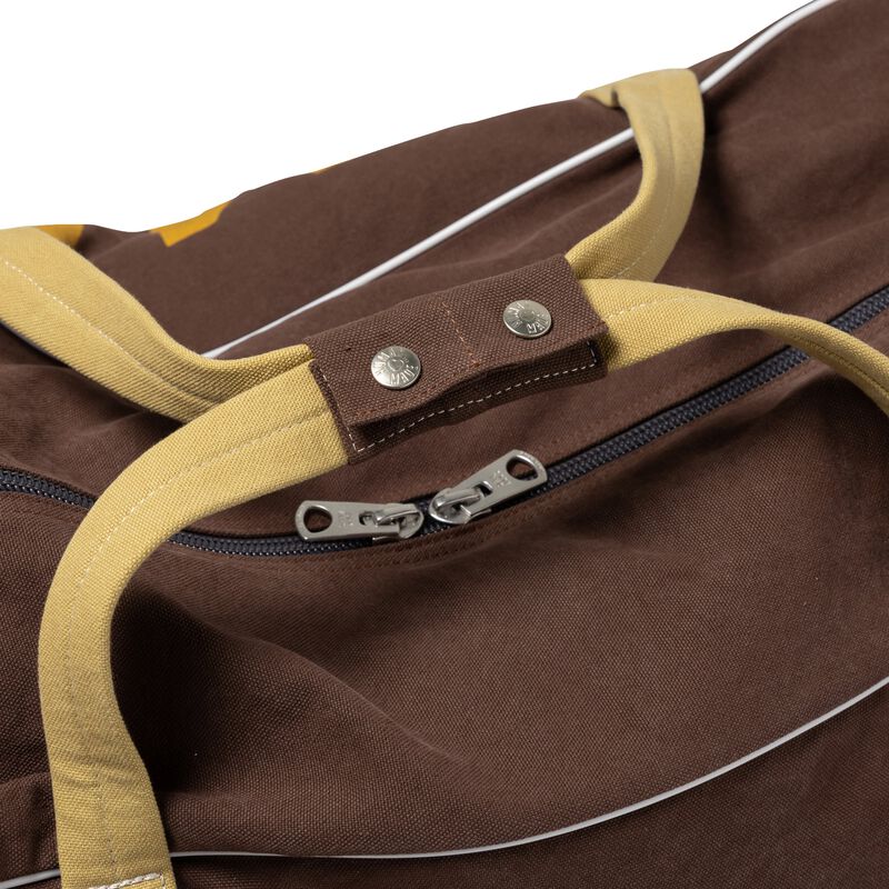 HUMAN MADE CANVAS BOSTON BAG LARGE