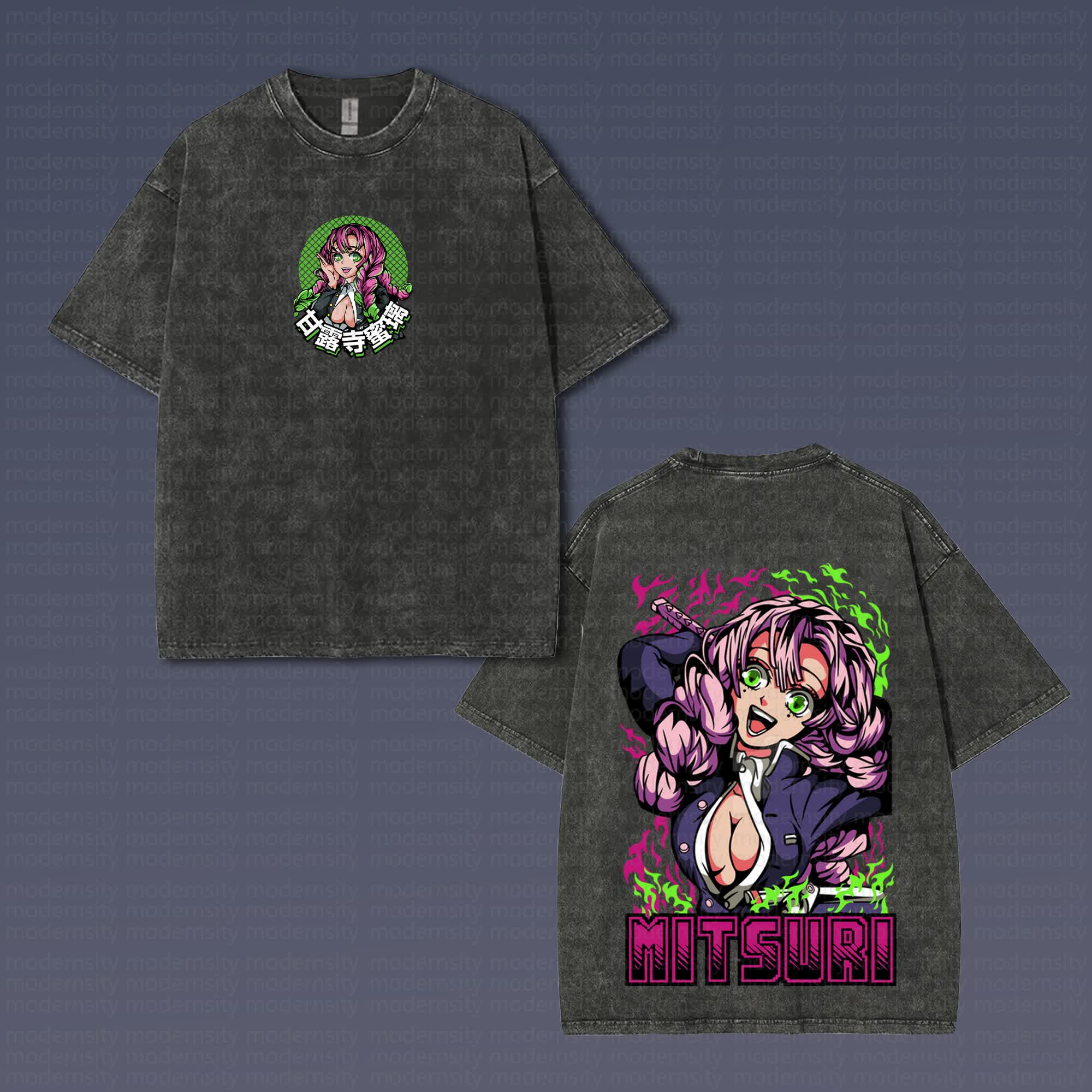Unisex Anime Inspired Vintage T-Shirt丨Comicssoul