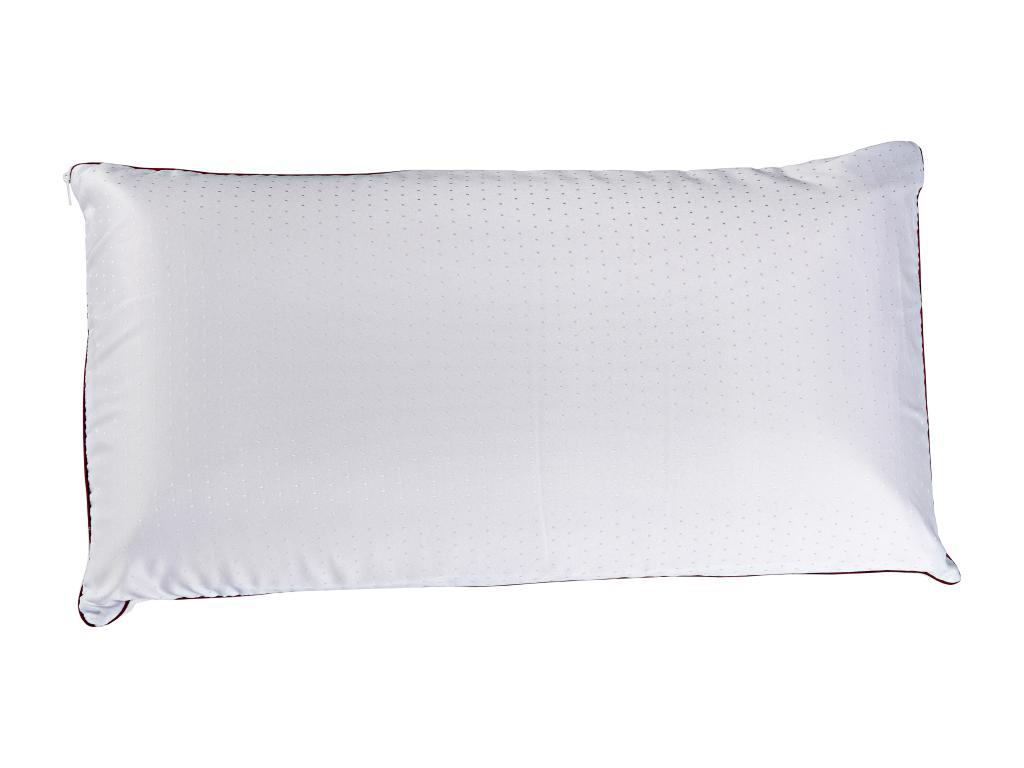 Almohada visco, firmeza alta, funda lavable, hipoalergénica, 75 cm