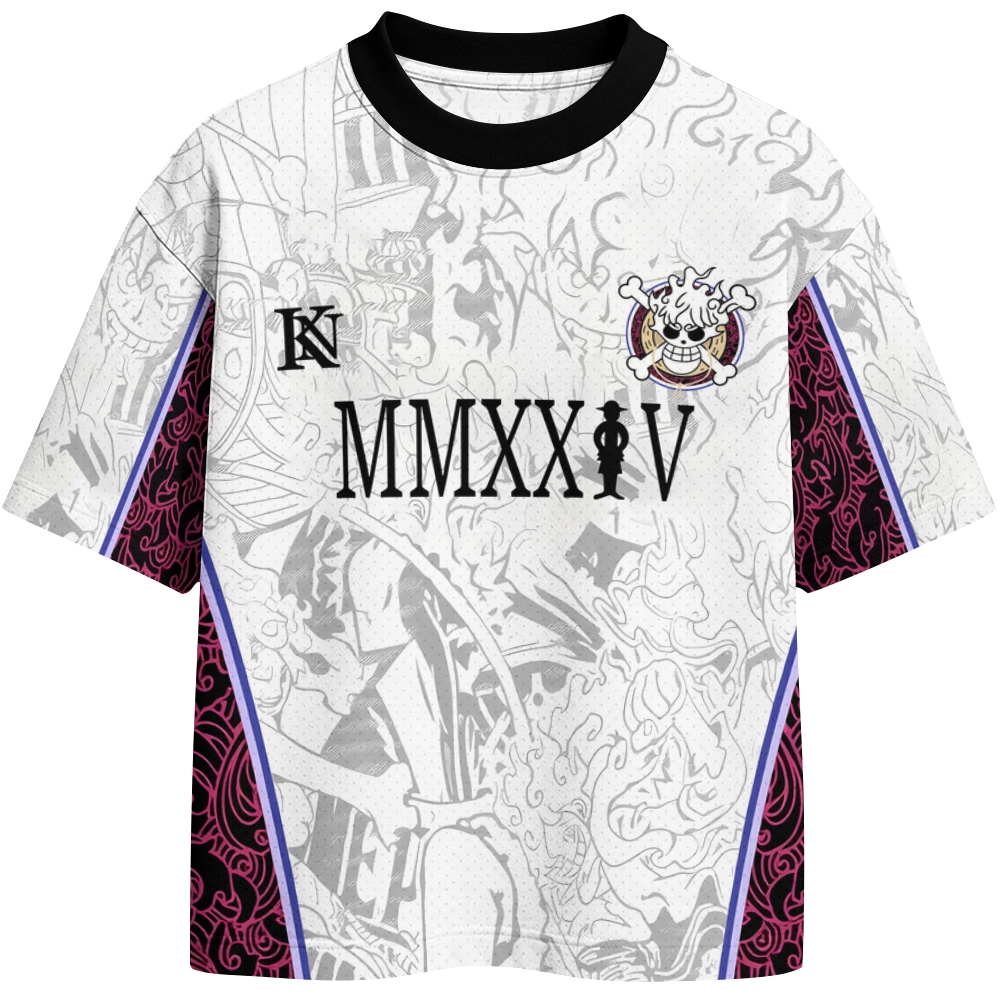 One Piece Crew Neck Football Jersey