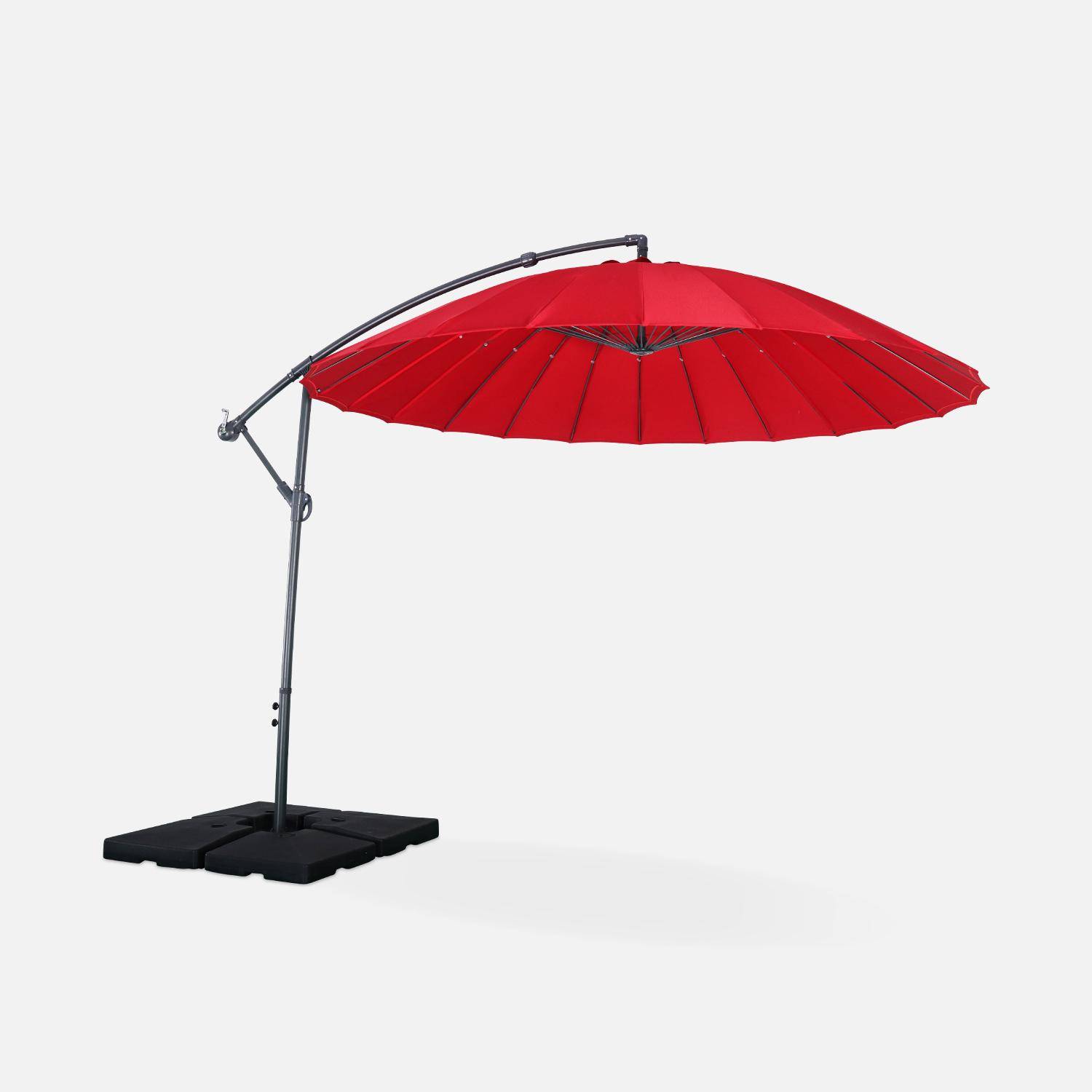 Shanghai - Parasol redondo 3m
