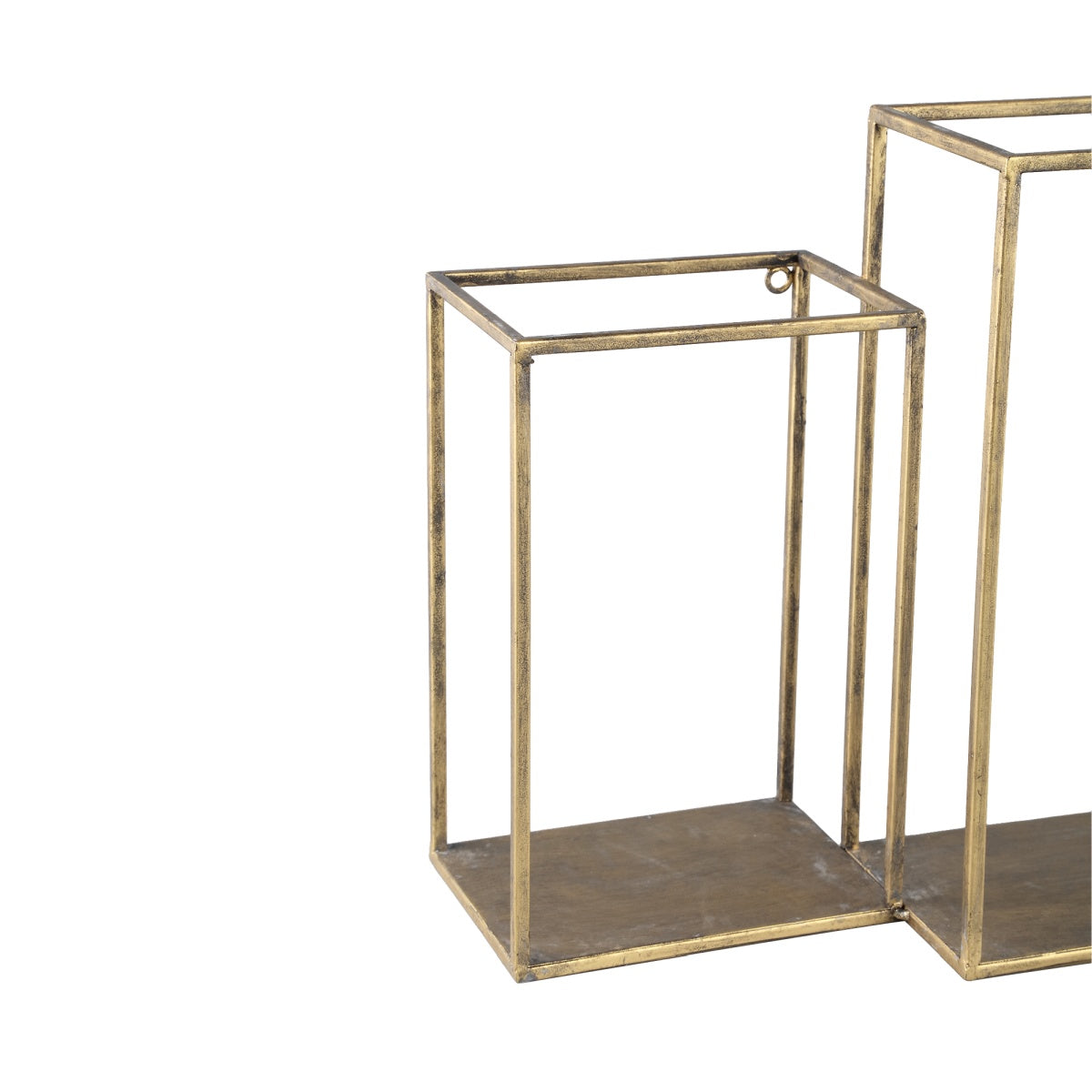 PTMD Wandrek Rumpa - 93x19x41 cm - Ijzer - Goud