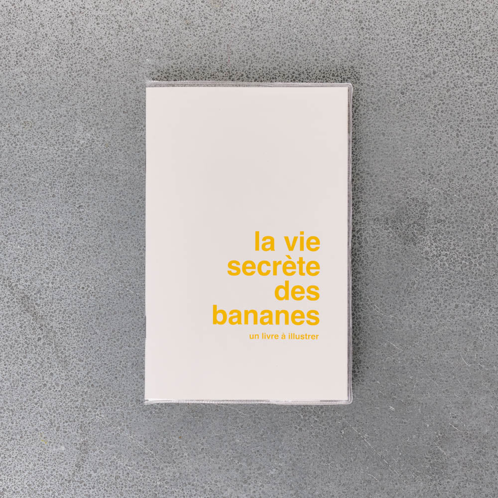 Livre à illustrer - La Vie Secrete des Bananes