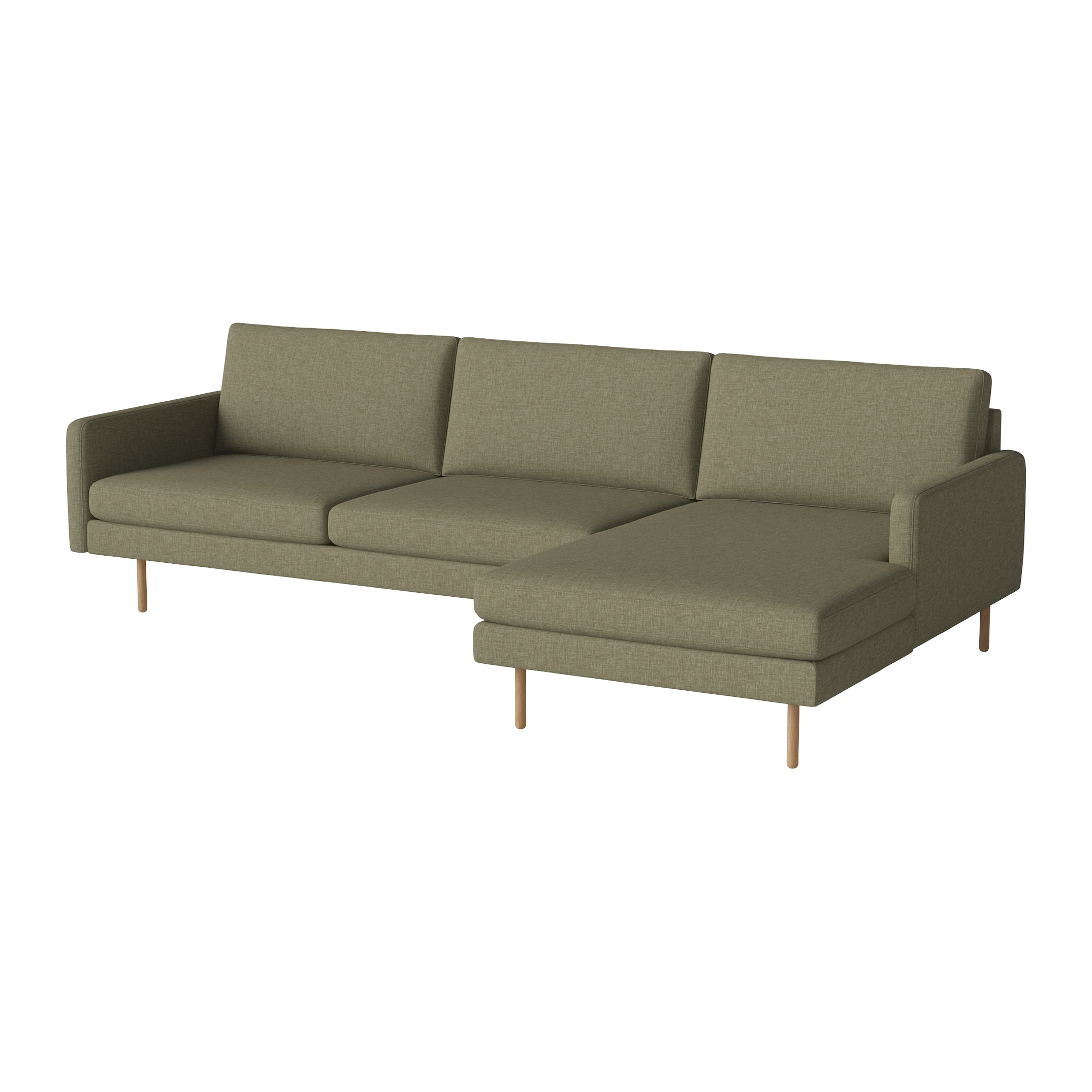 Bolia Scandinavia Remix Hoekbank met Chaise Longue Rechts - Green