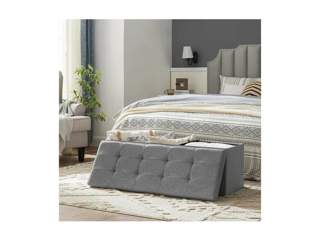 Caja de almacenamiento con 2 compartimentos interiores - l110 cm psa512835
