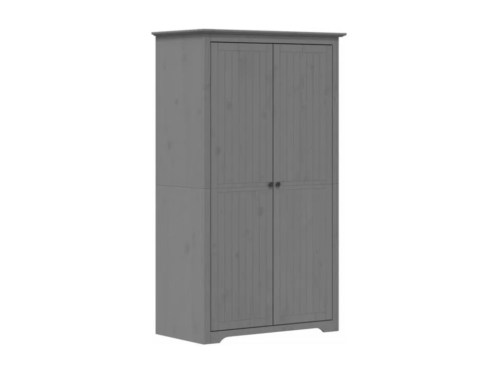 Armario Decopractico maciza de Decopractico gris 99x53.5x173 cm PHIP37176