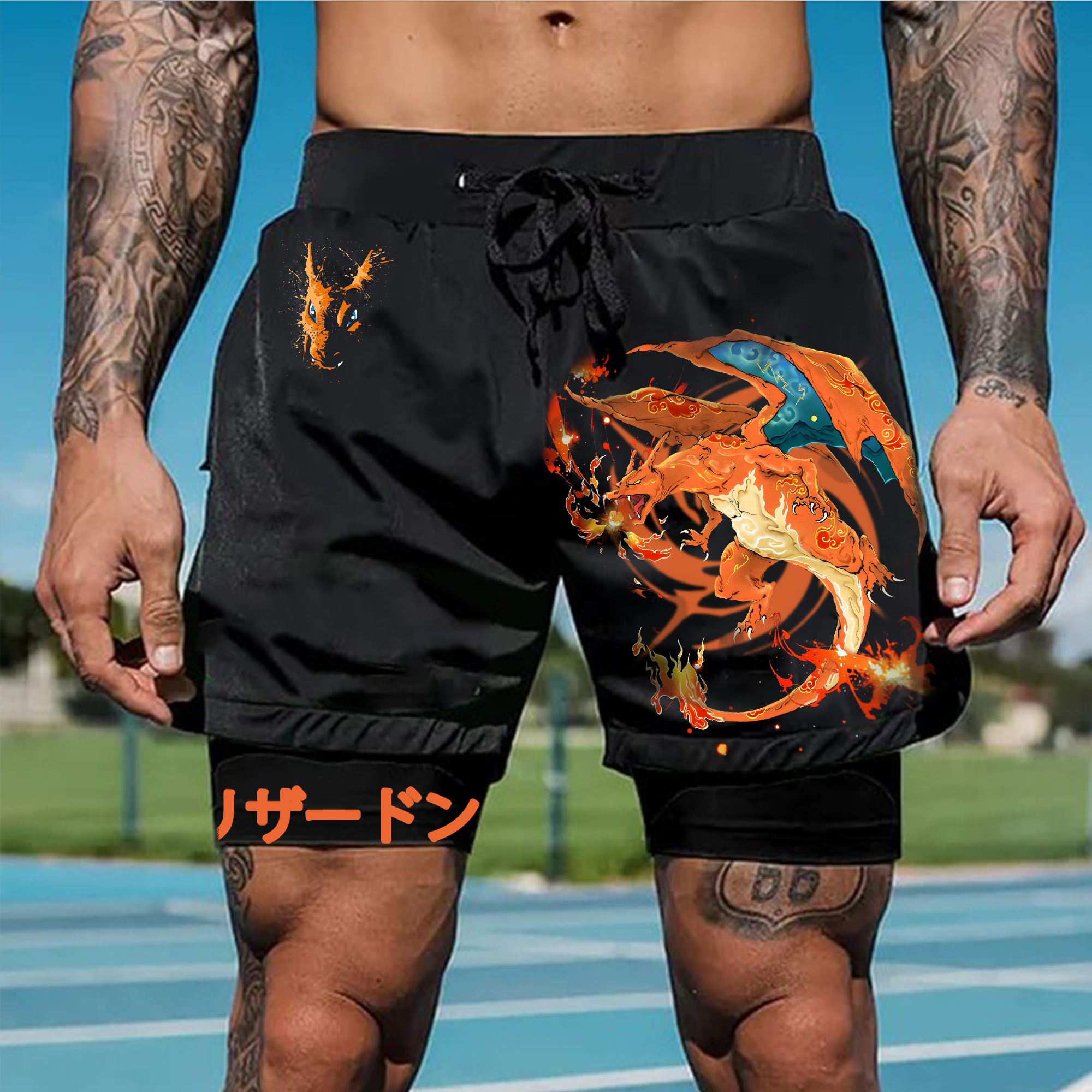 Unisex  “Comicssoul” Casual Anime Streetwear Shorts